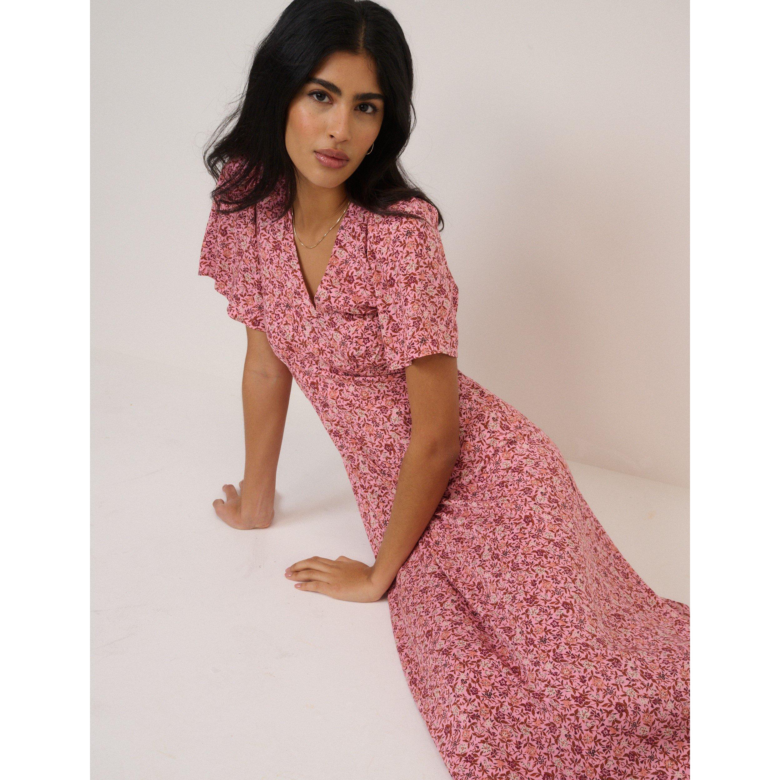 Pink - Nobodys Child - NC Atlas Midi Dress - 5