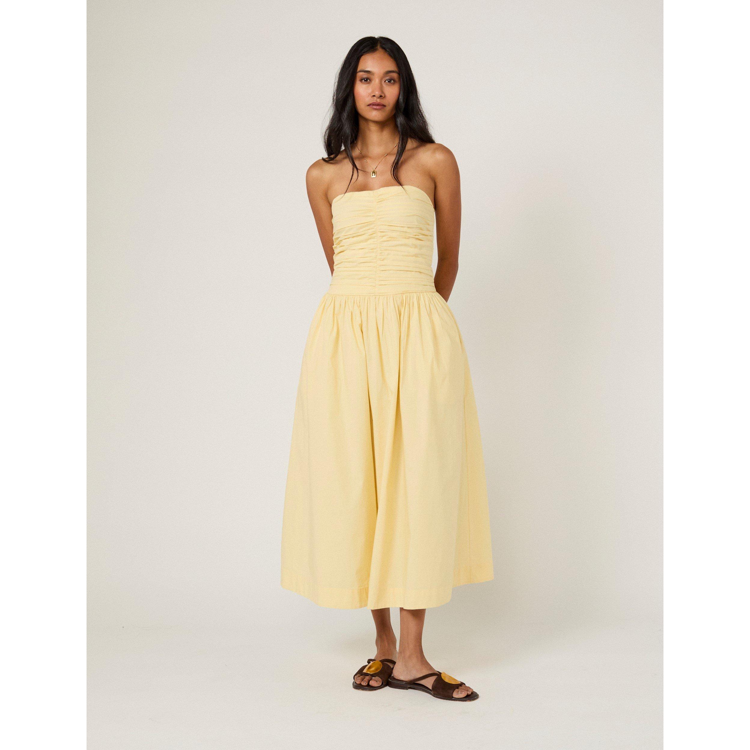 Yellow - Nobodys Child - NC Rosalie Midi Dress - 2
