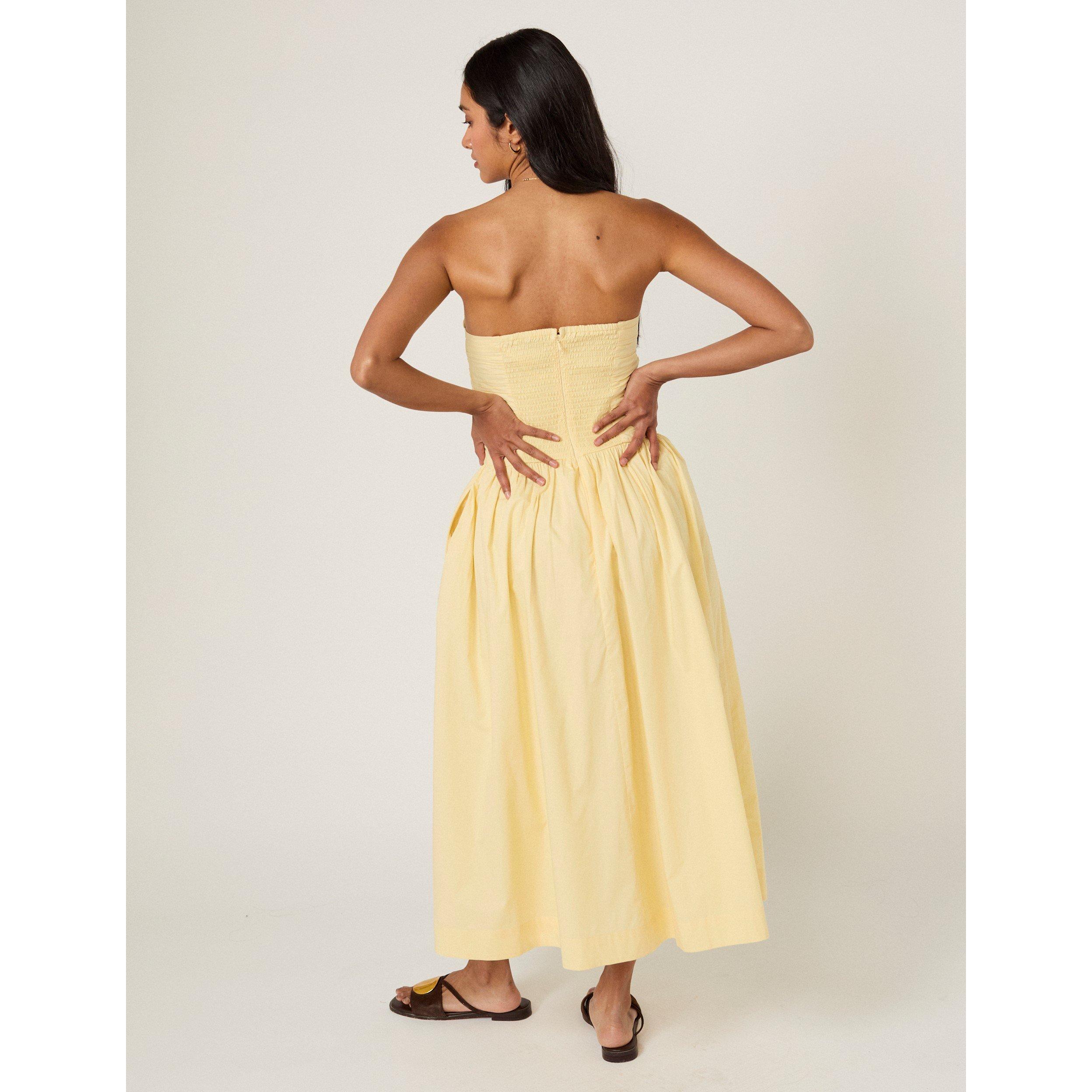Yellow - Nobodys Child - NC Rosalie Midi Dress - 4