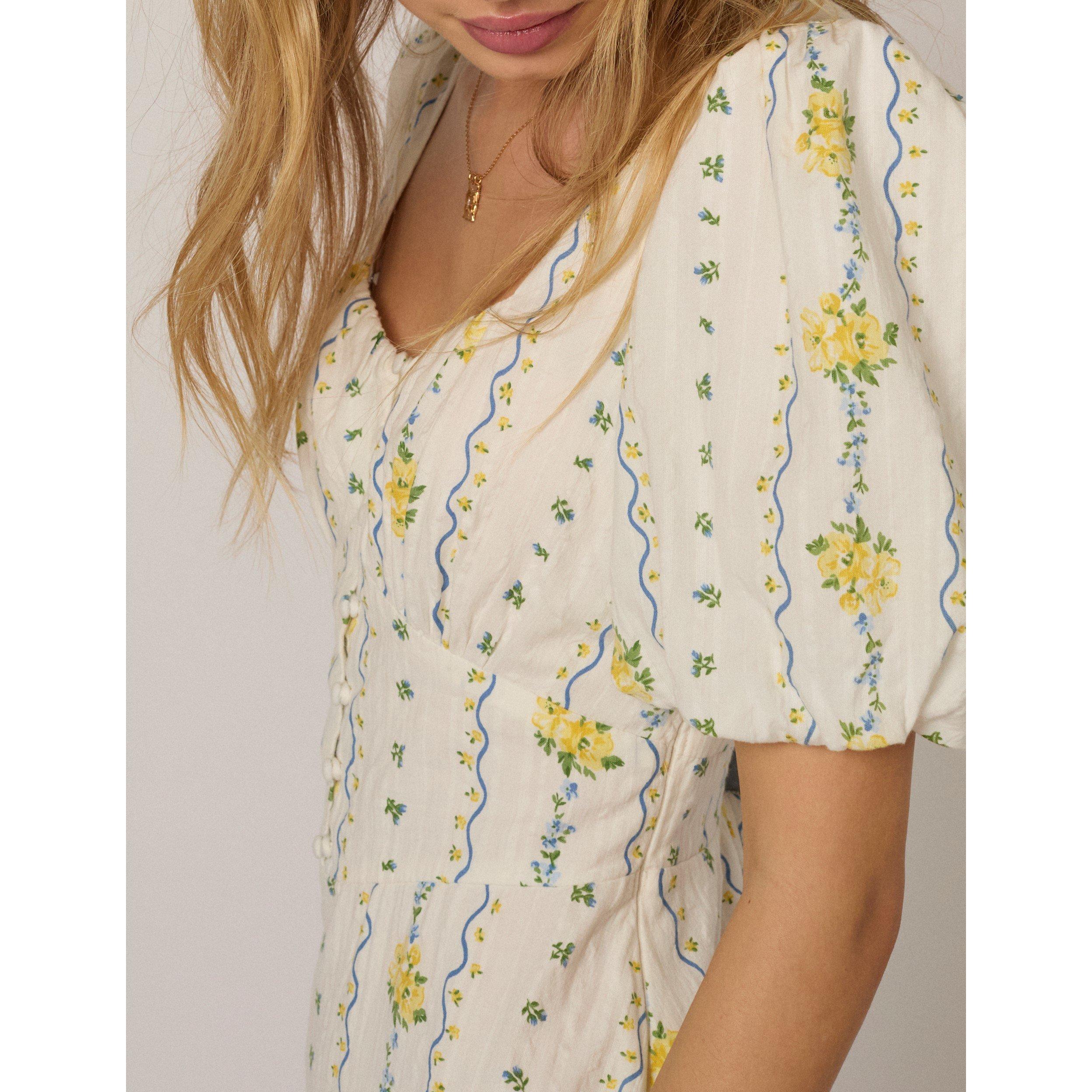 White - Nobodys Child - NC Melody Midi Dress - 5