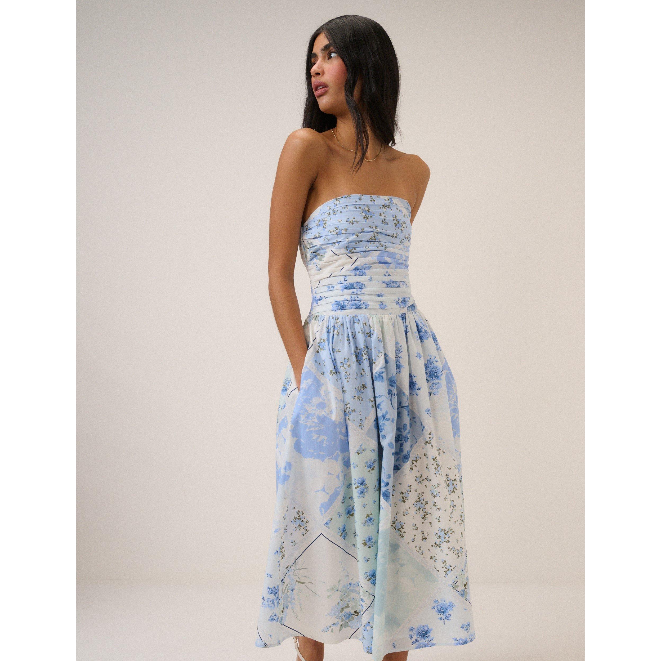 Nobodys Child Women's Nc Alice Midi Dress - White - 18 (2XL)