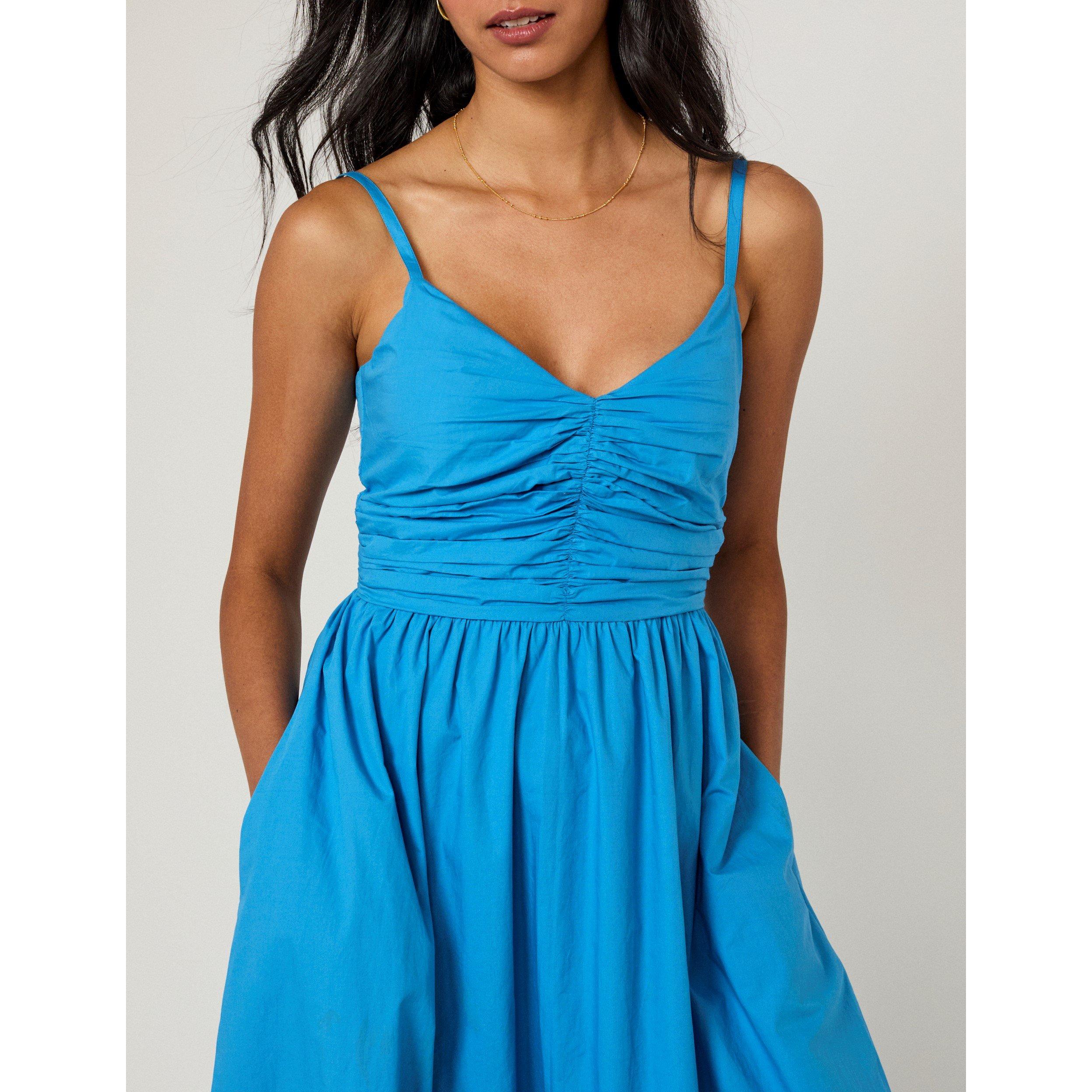 Blue - Nobodys Child - NC Paige Midi Dress - 4
