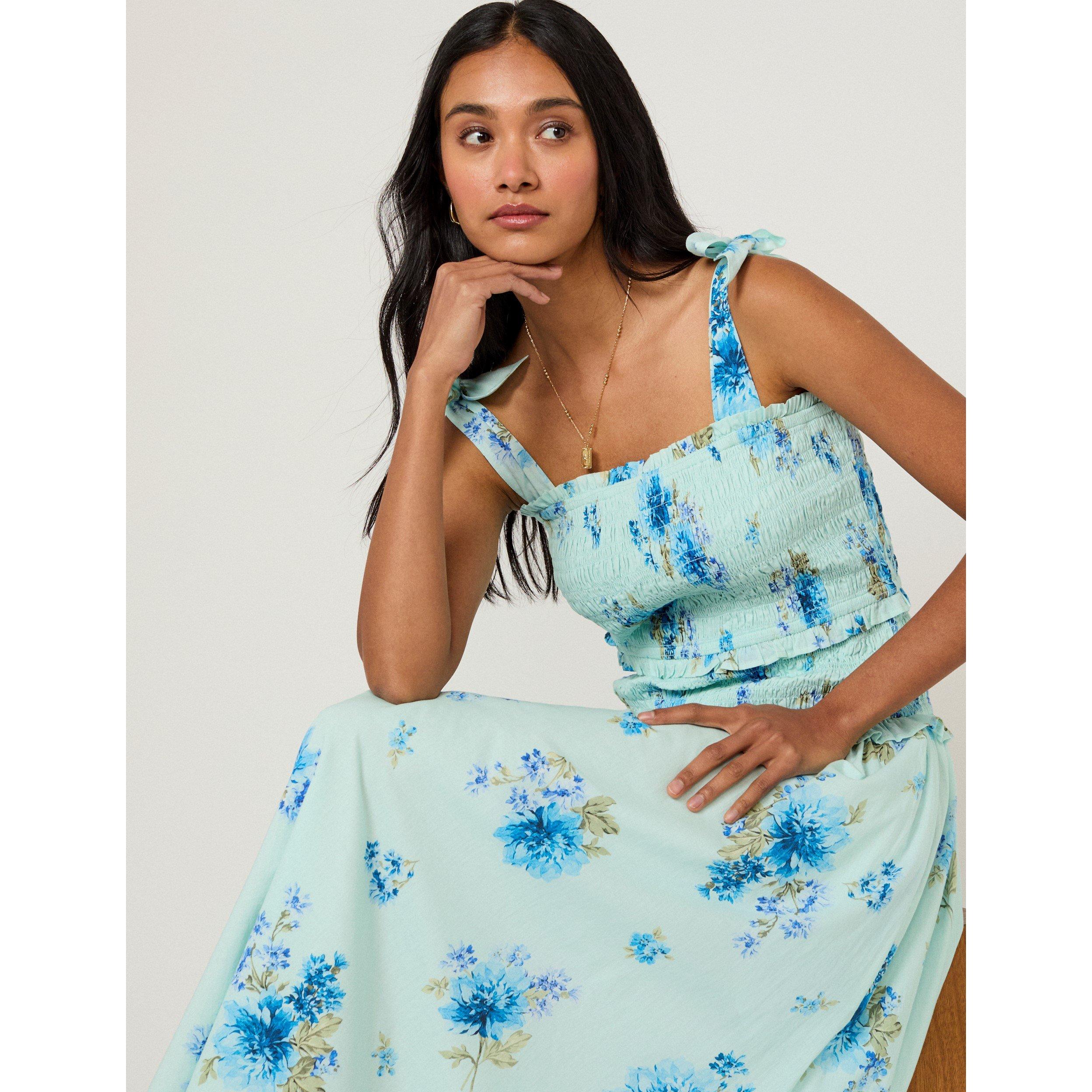 Blue - Nobodys Child - NC Andrea Midi Dress Ld63 - 5