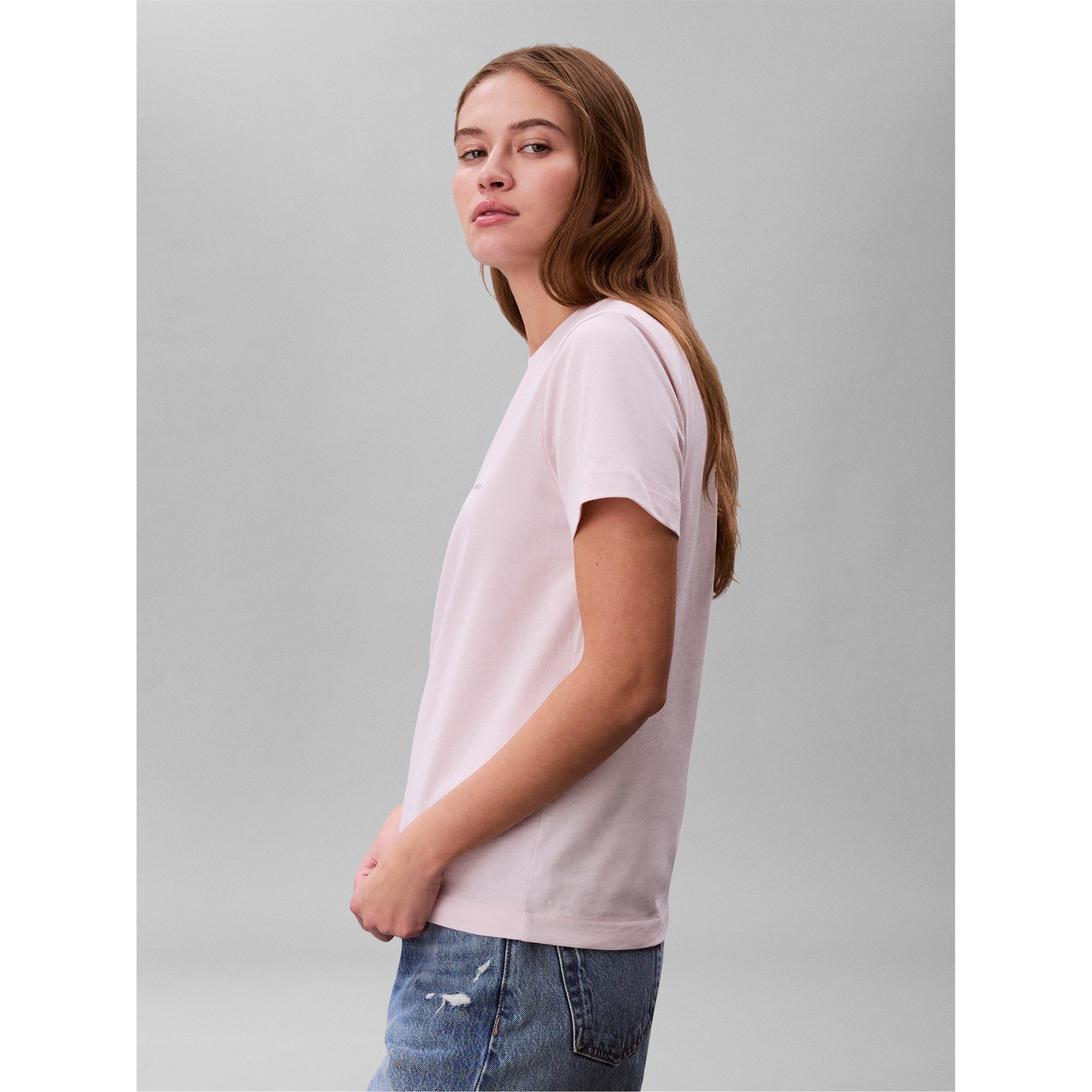 Pink/Black - Calvin Klein Jeans - CKJ A-Logo 2Pk Tee Ld63 - 4