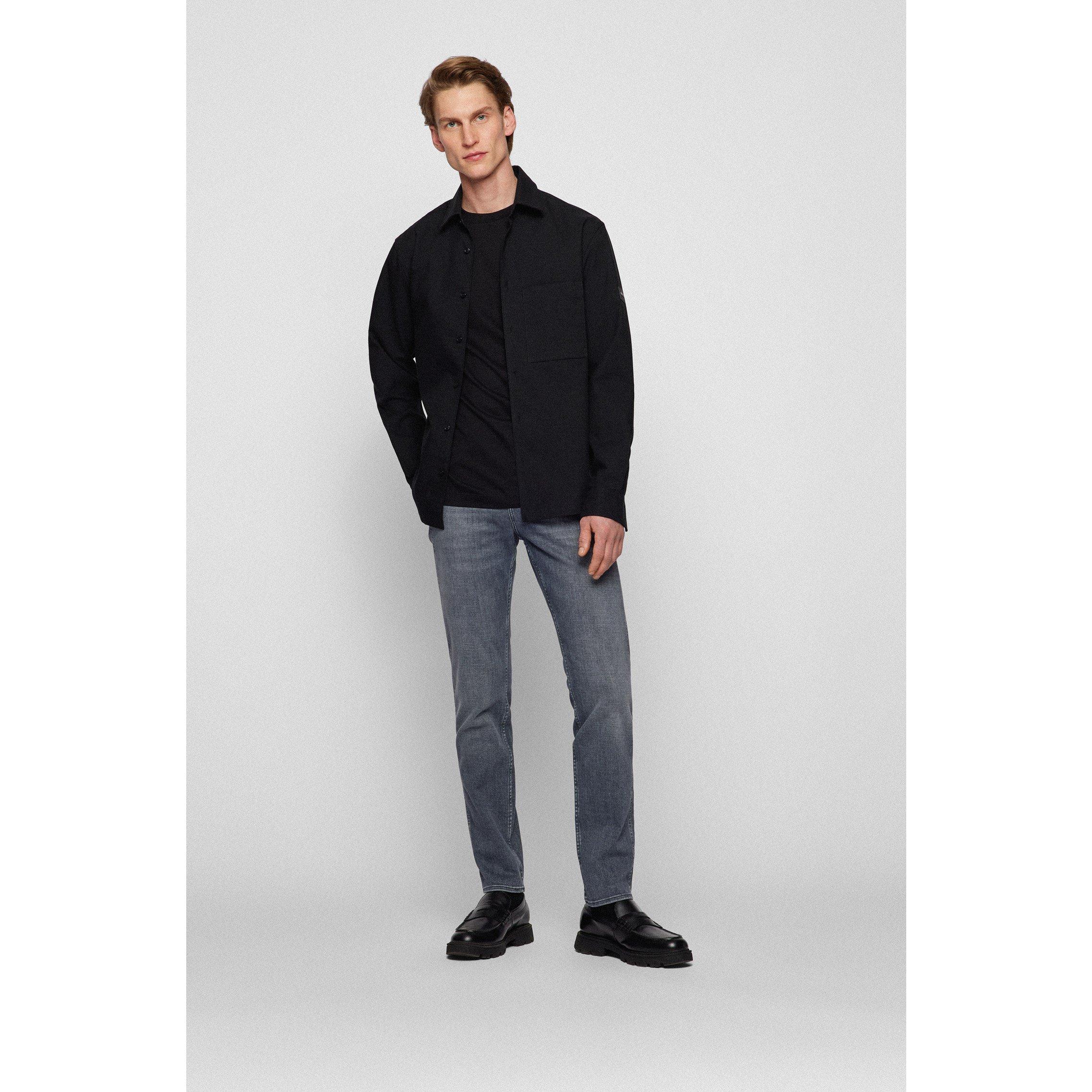 Medium Grey 030 - Boss - Men's HBB Delaware3Slm Slim-fit Jeans - 7