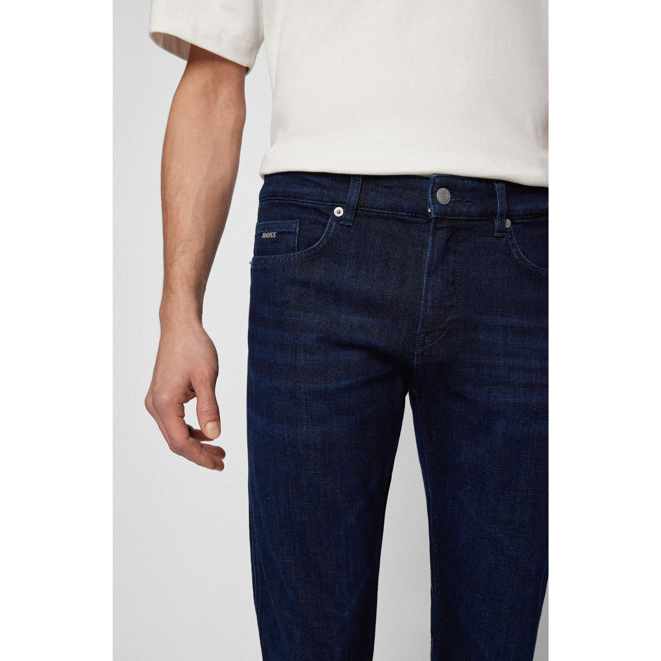 Navy 415 - Boss - Men's HBB Delaware3Slm Slim-fit Jeans - 5
