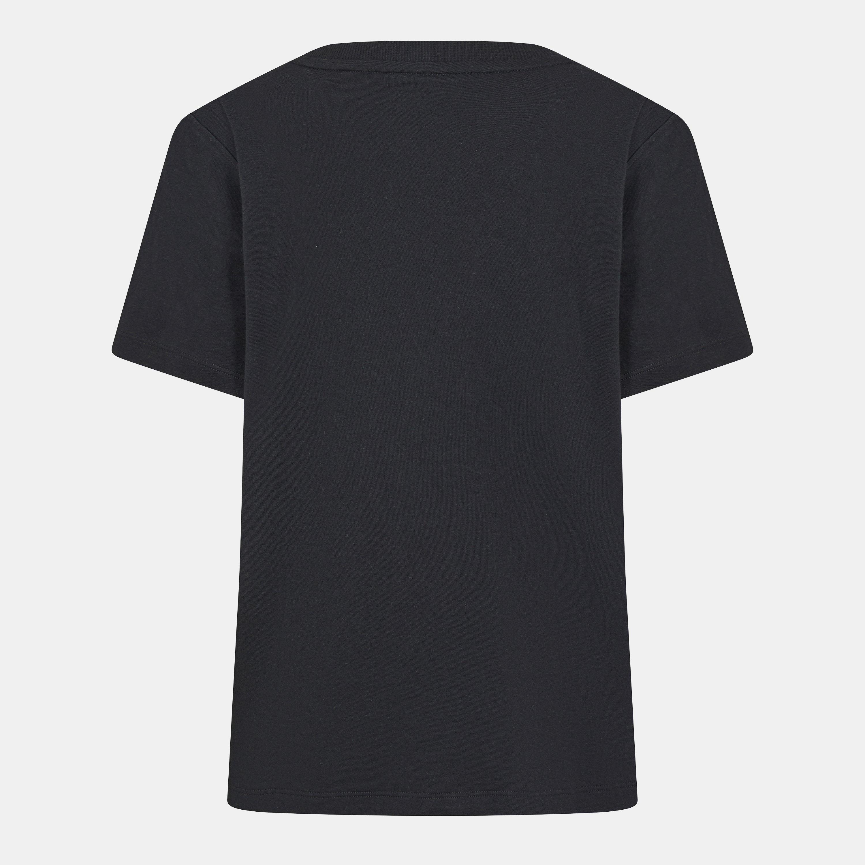 Black - DKNY - Regular Fit Logo T-Shirt - 2
