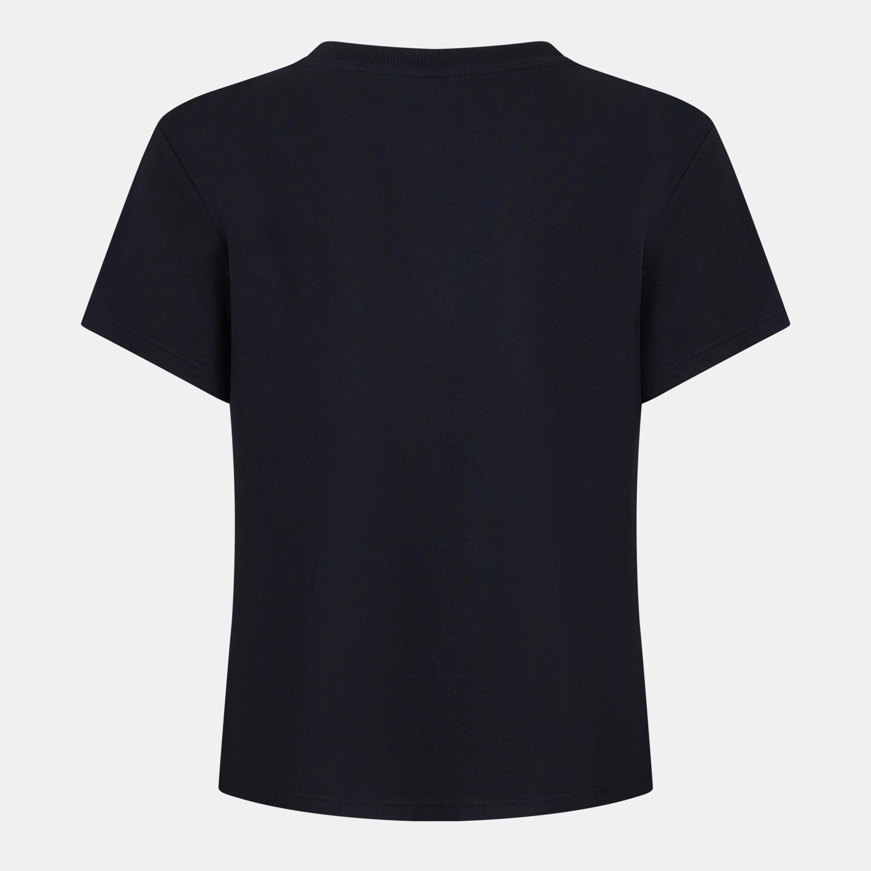 Black - DKNY - Logo Regular Fit T-Shirt - 2