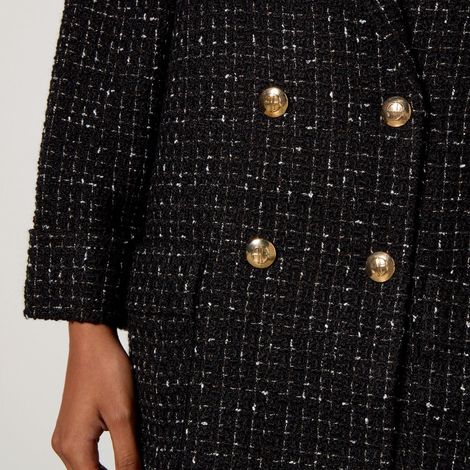  Cream/Black - Anine Bing - Anine Kathrne Dress Ld99 - 3