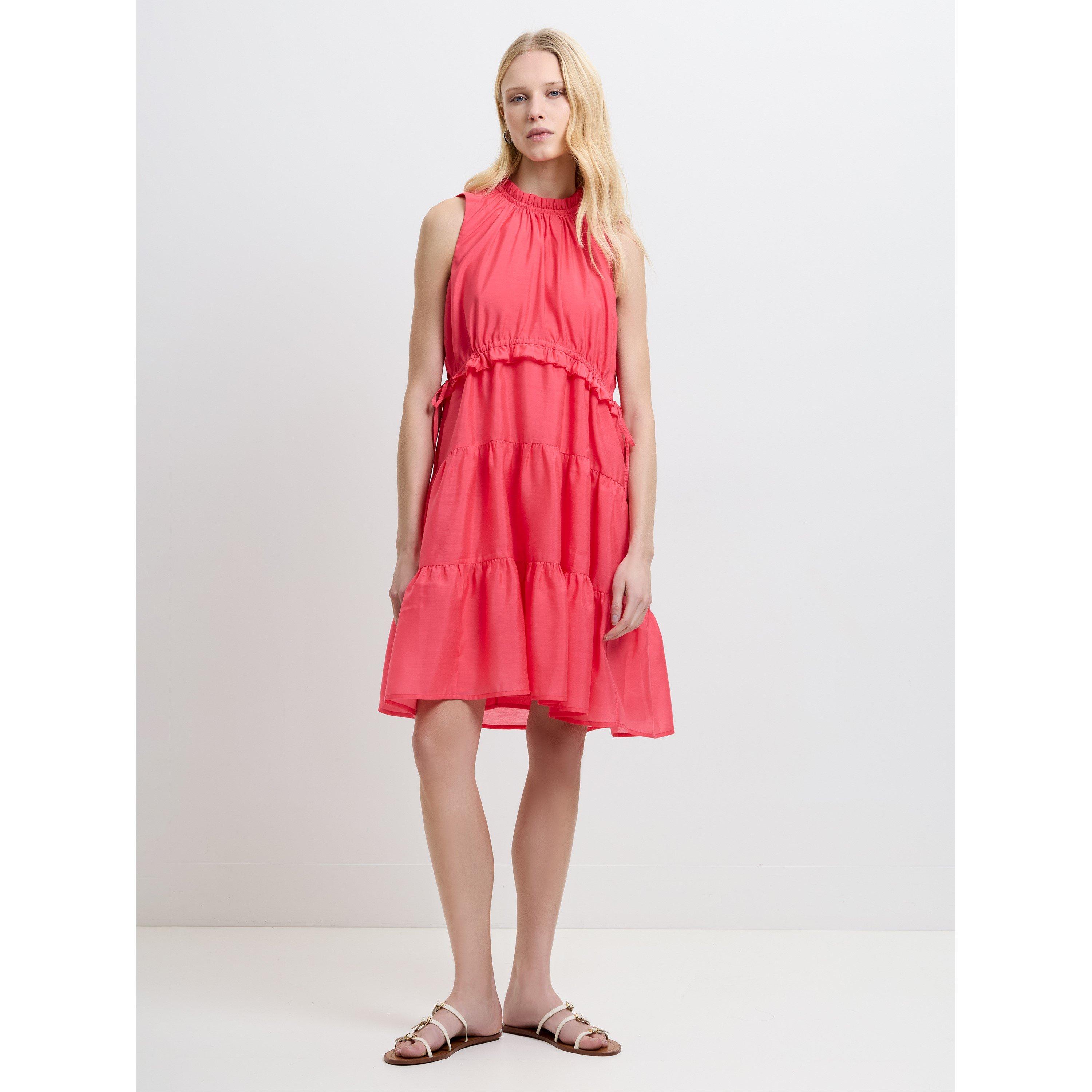 Fuschia Pink - French Connection - Women's Swing Dress - 1
