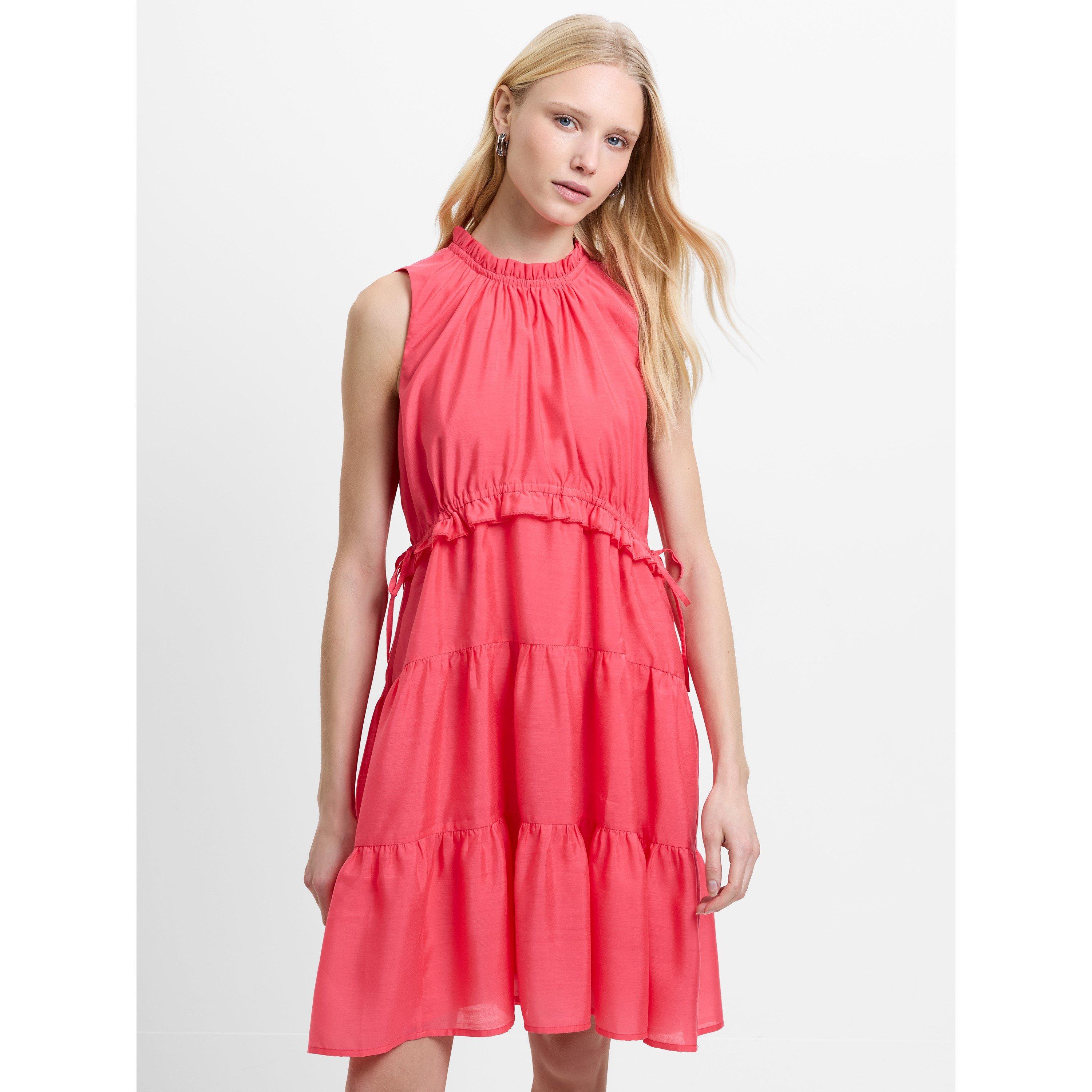 Fuschia Pink - French Connection - Women's Swing Dress - 2