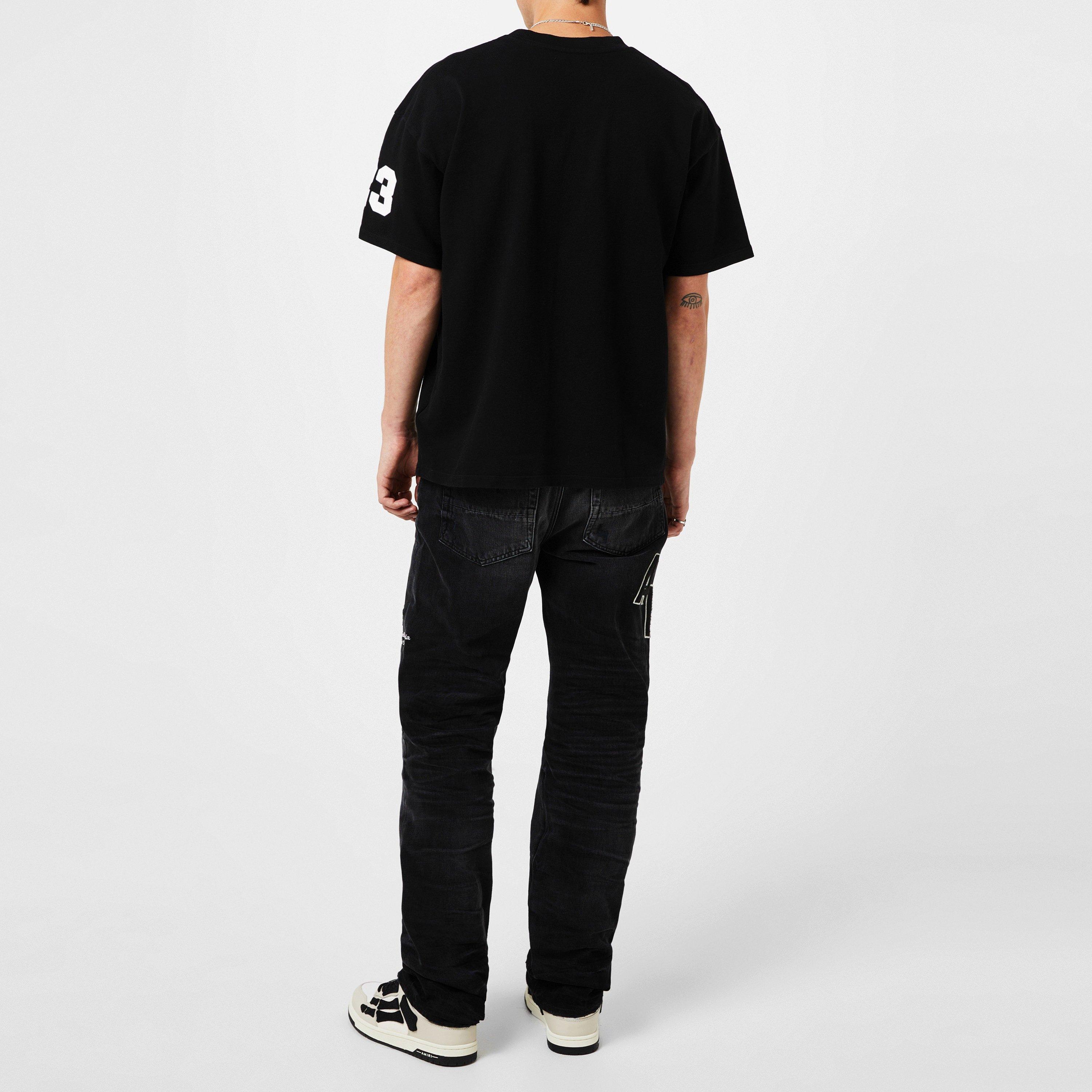 Faded Black - Amiri - Hockey Straight Jeans - 4
