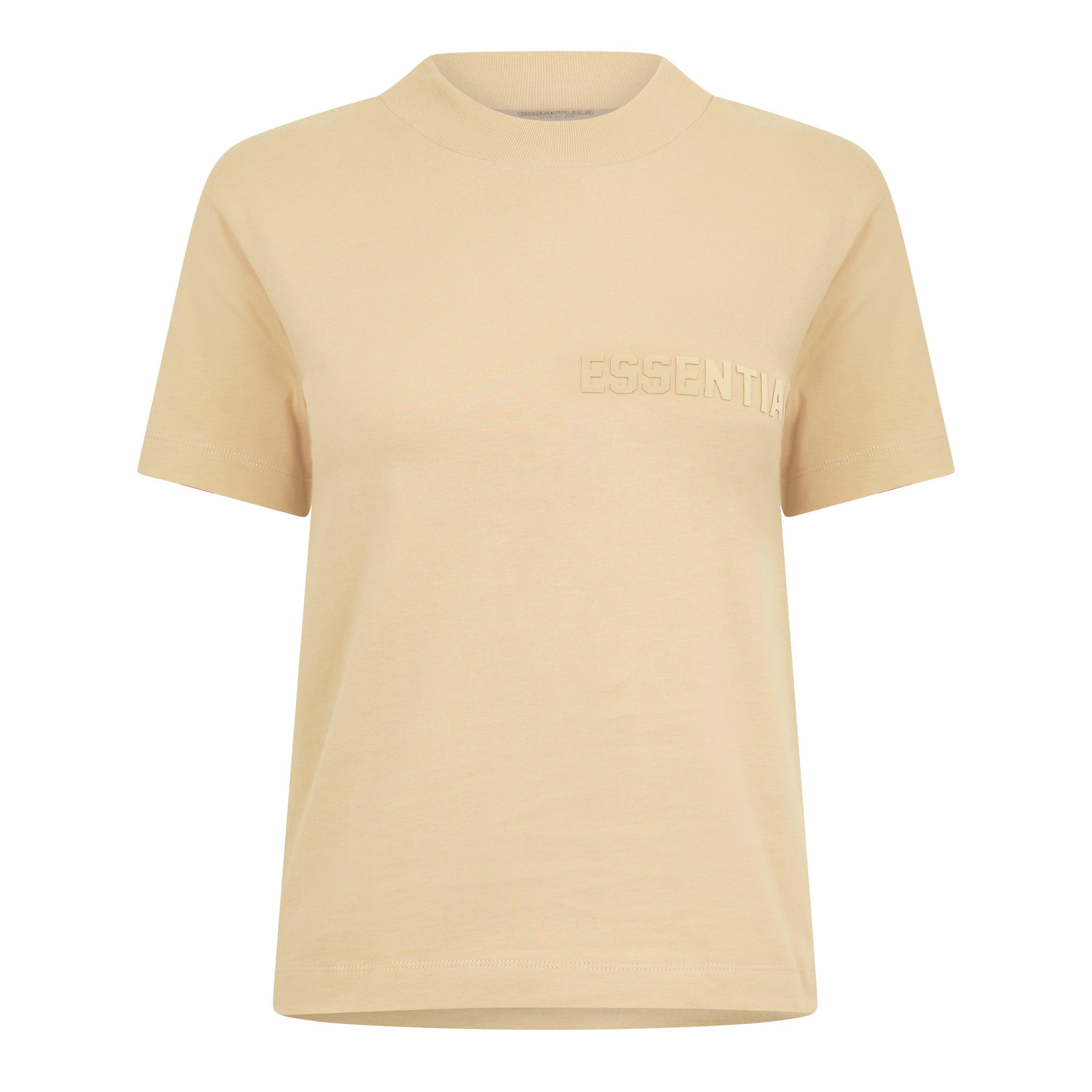 Fear Of God Essentials Women's T-Shirt - Sand - 10 (S)