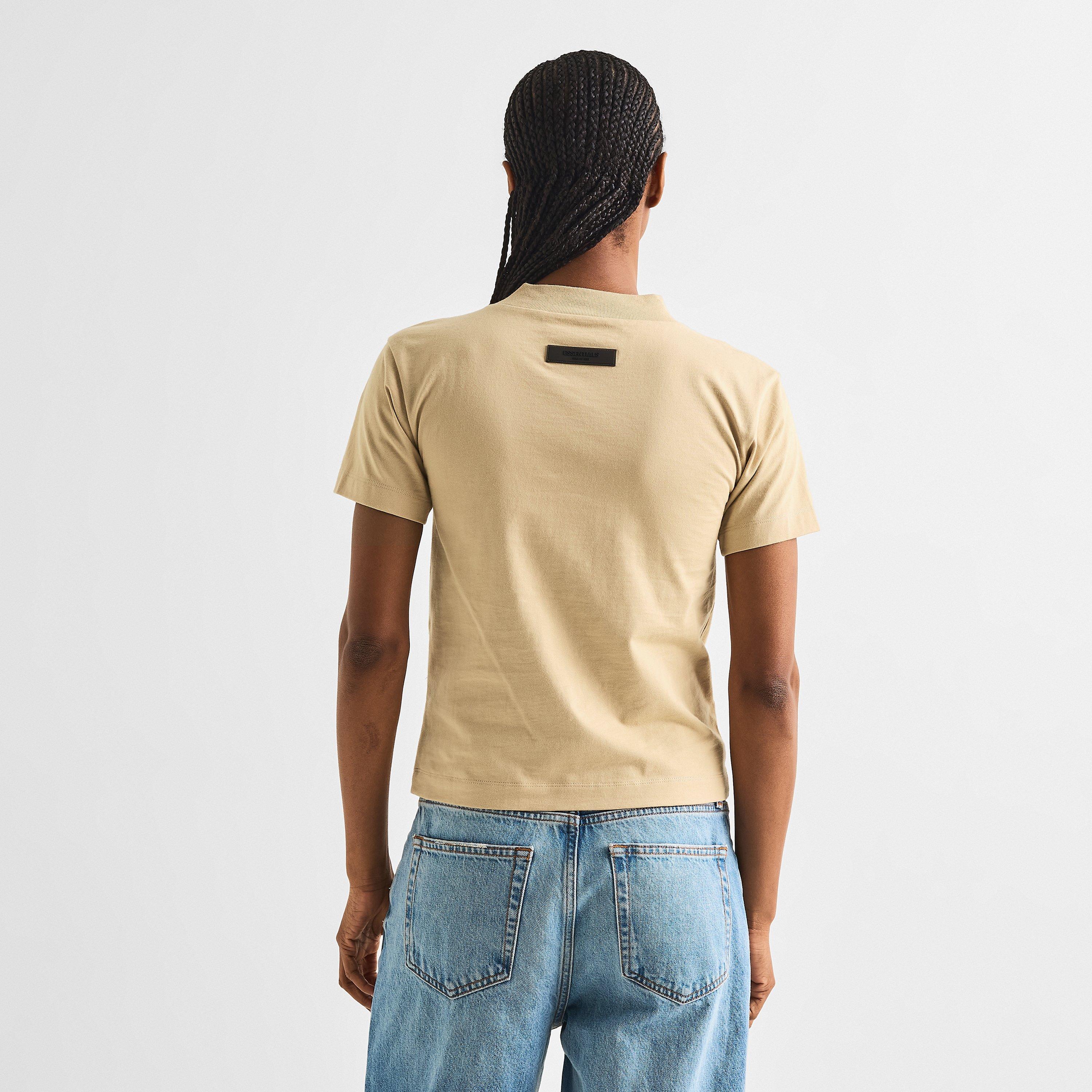 Sand - Fear Of God Essentials - Women's T-Shirt - 4
