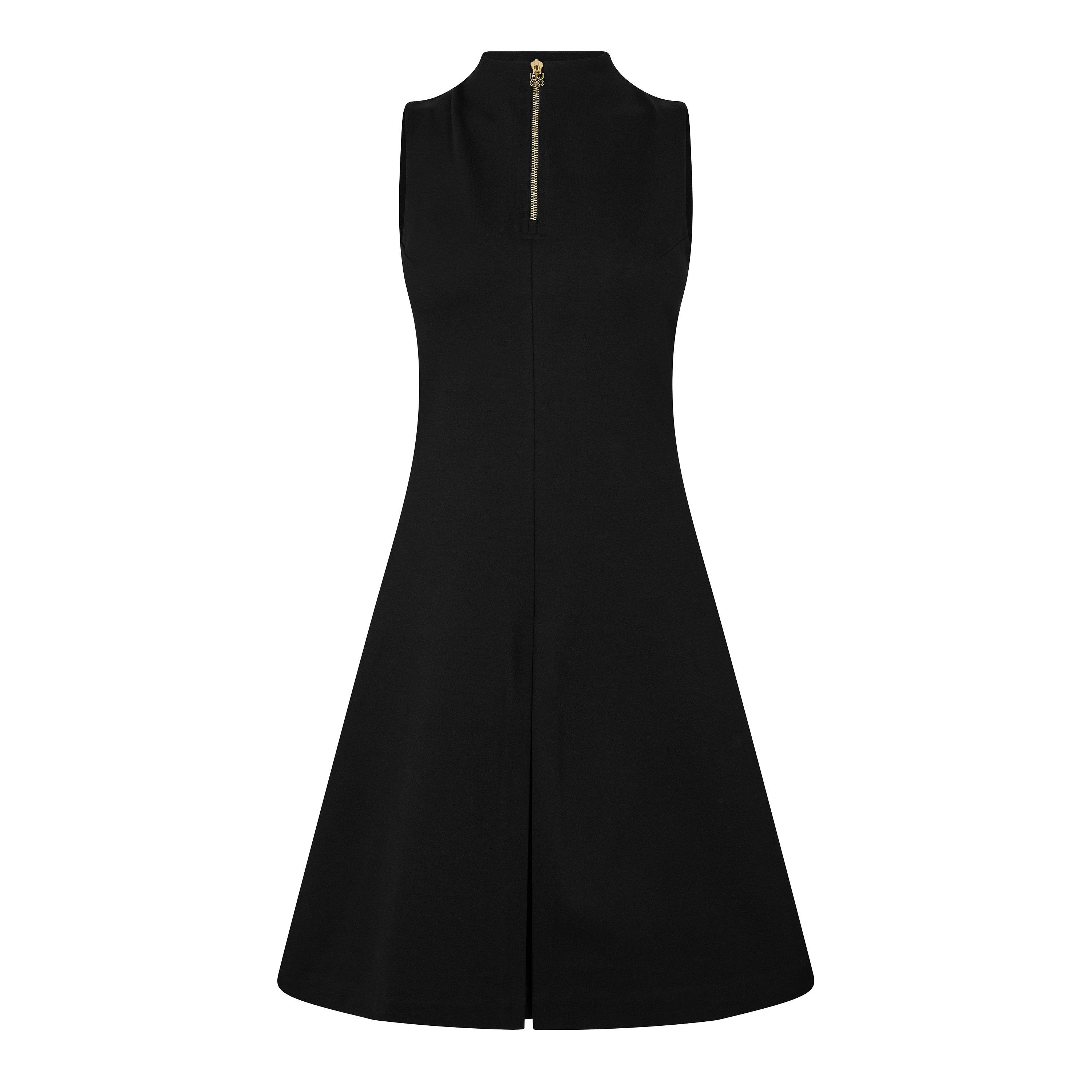 Hugo Women's Skater Dress - Black 001 - 14 (XL)