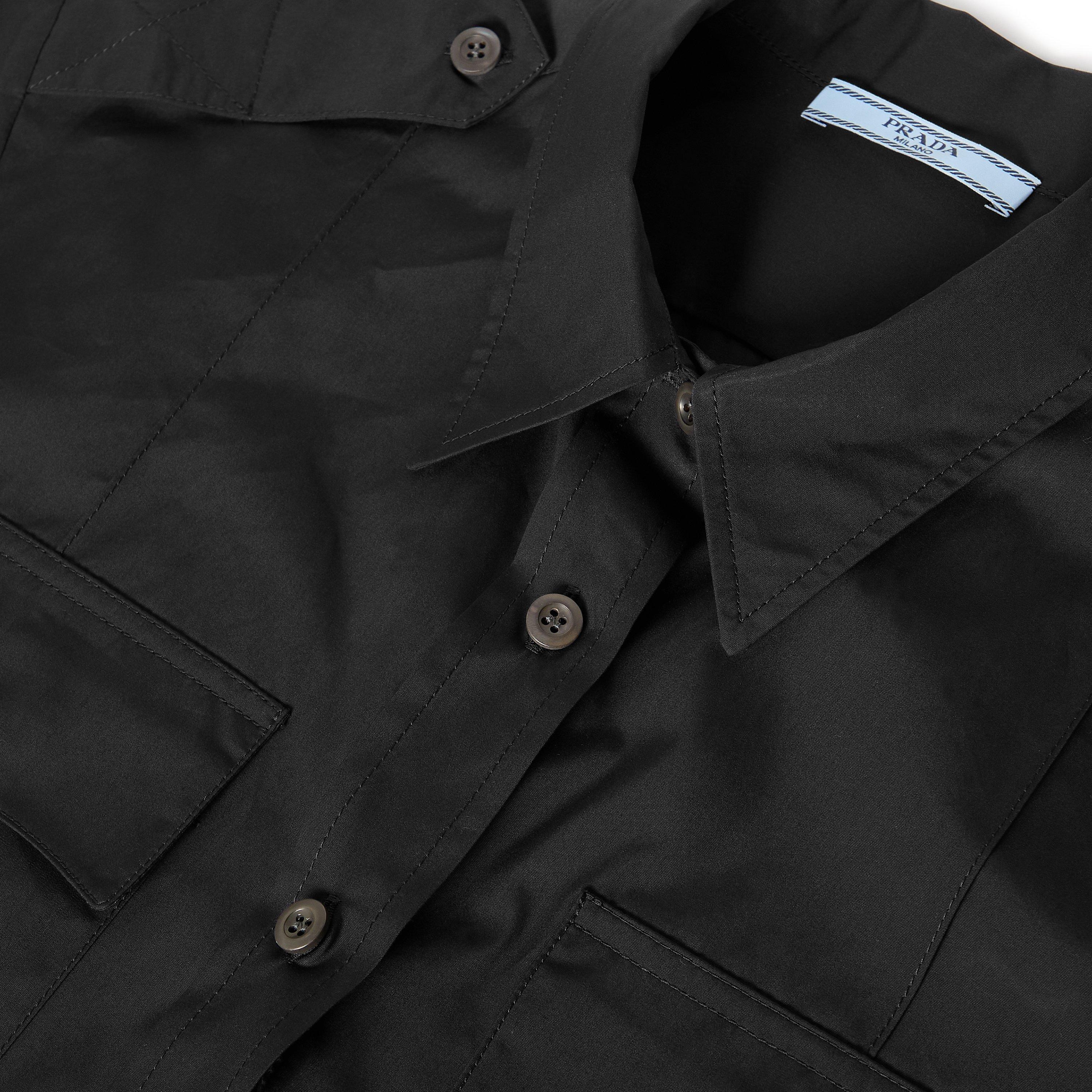 Nero - Prada - Prada Poplin Shirt Ld62 - 3