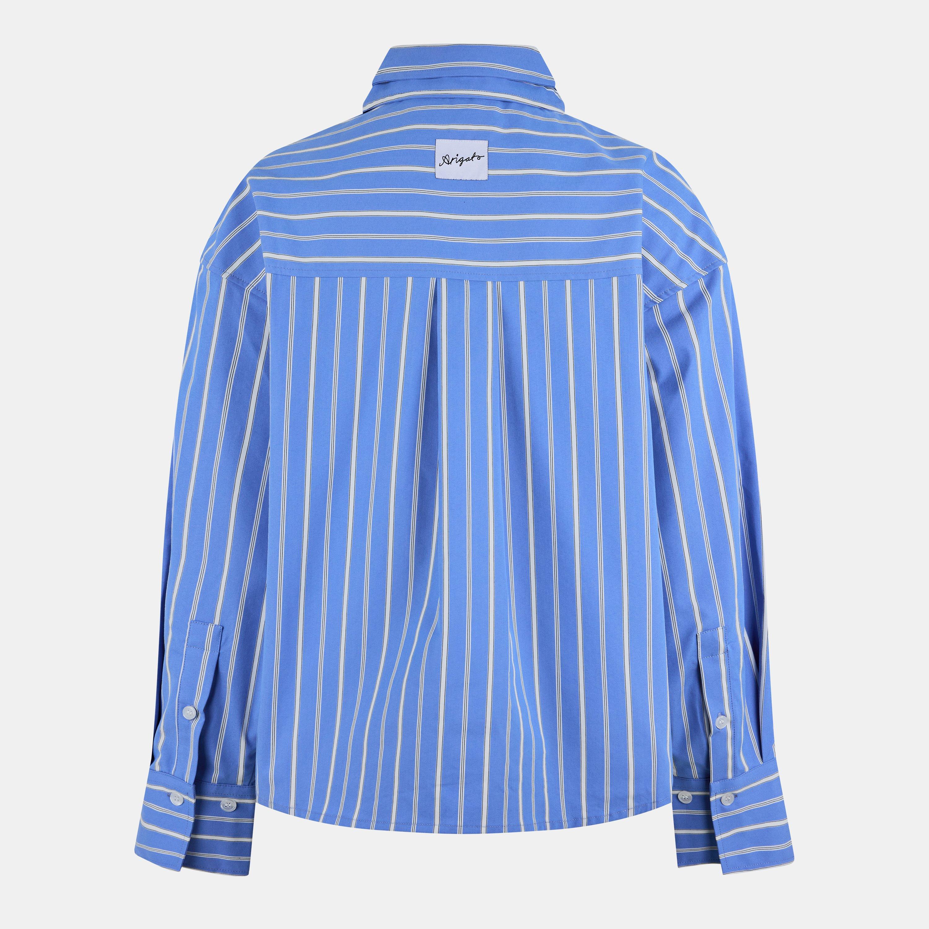  Blue/White - Axel Arigato - Axel Striped Shirt Ld99 - 2