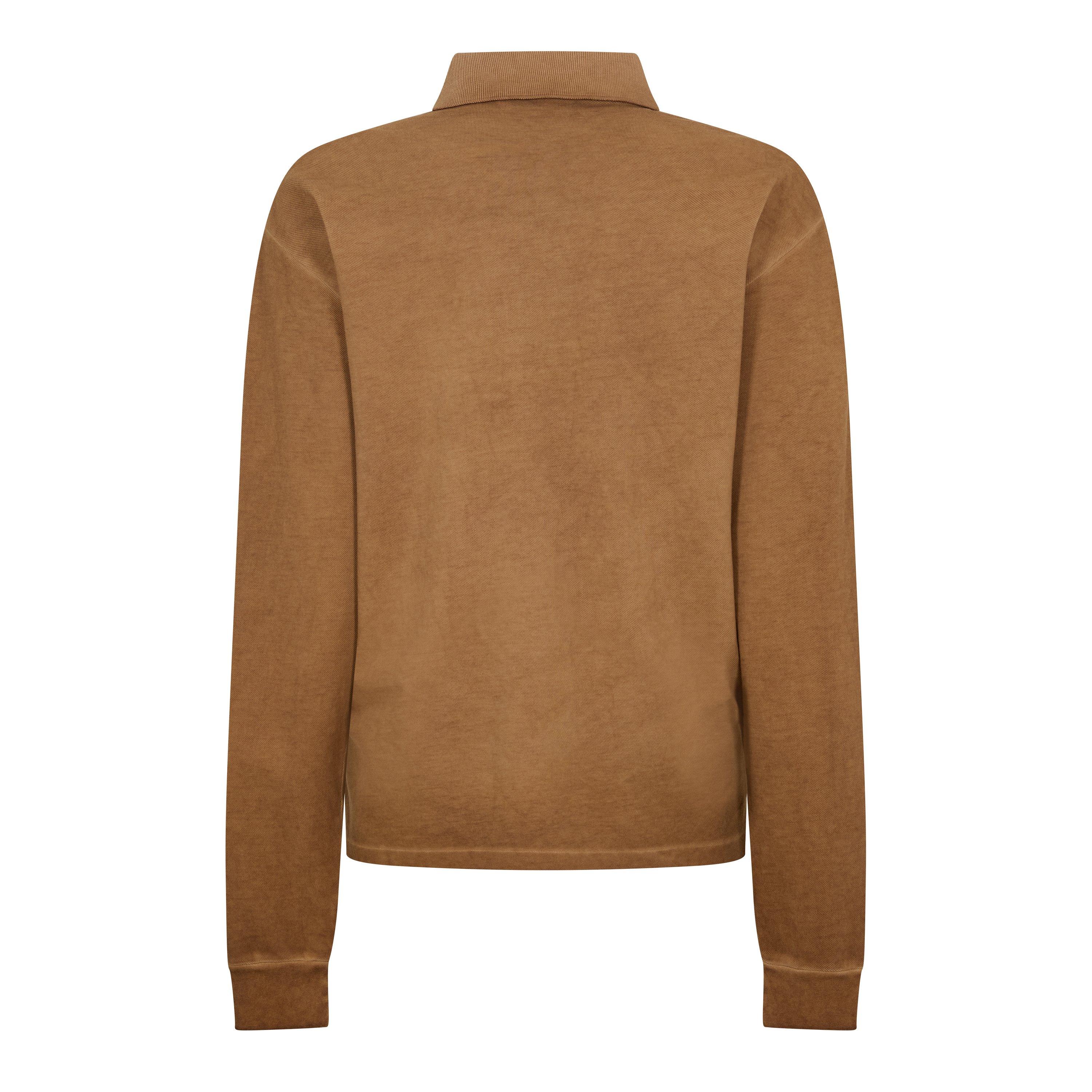 Kaki - Prada - Prada Deep V Shirt Ld62 - 2