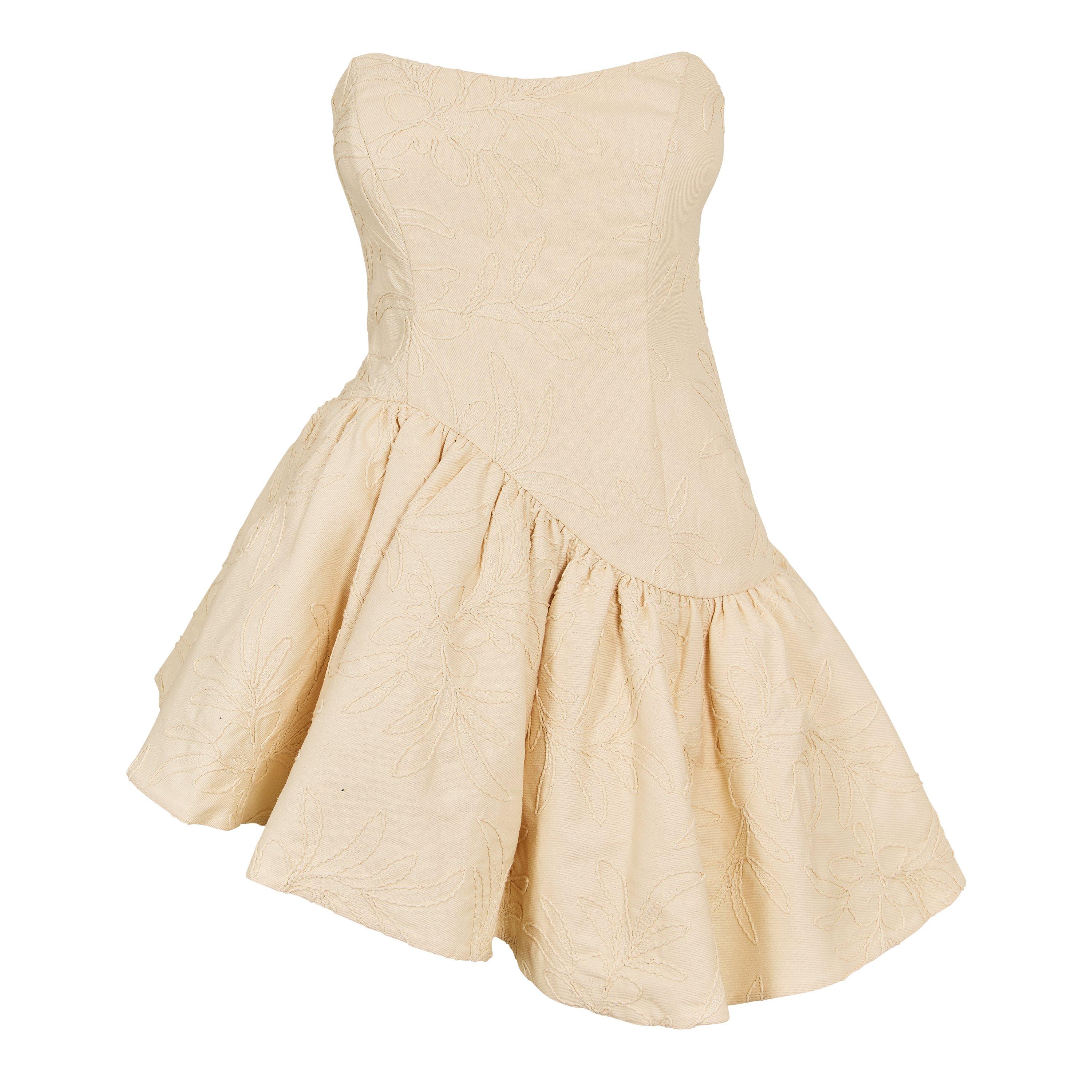 Jarlo Women's Mini Dress - Apricot - 14 (L)