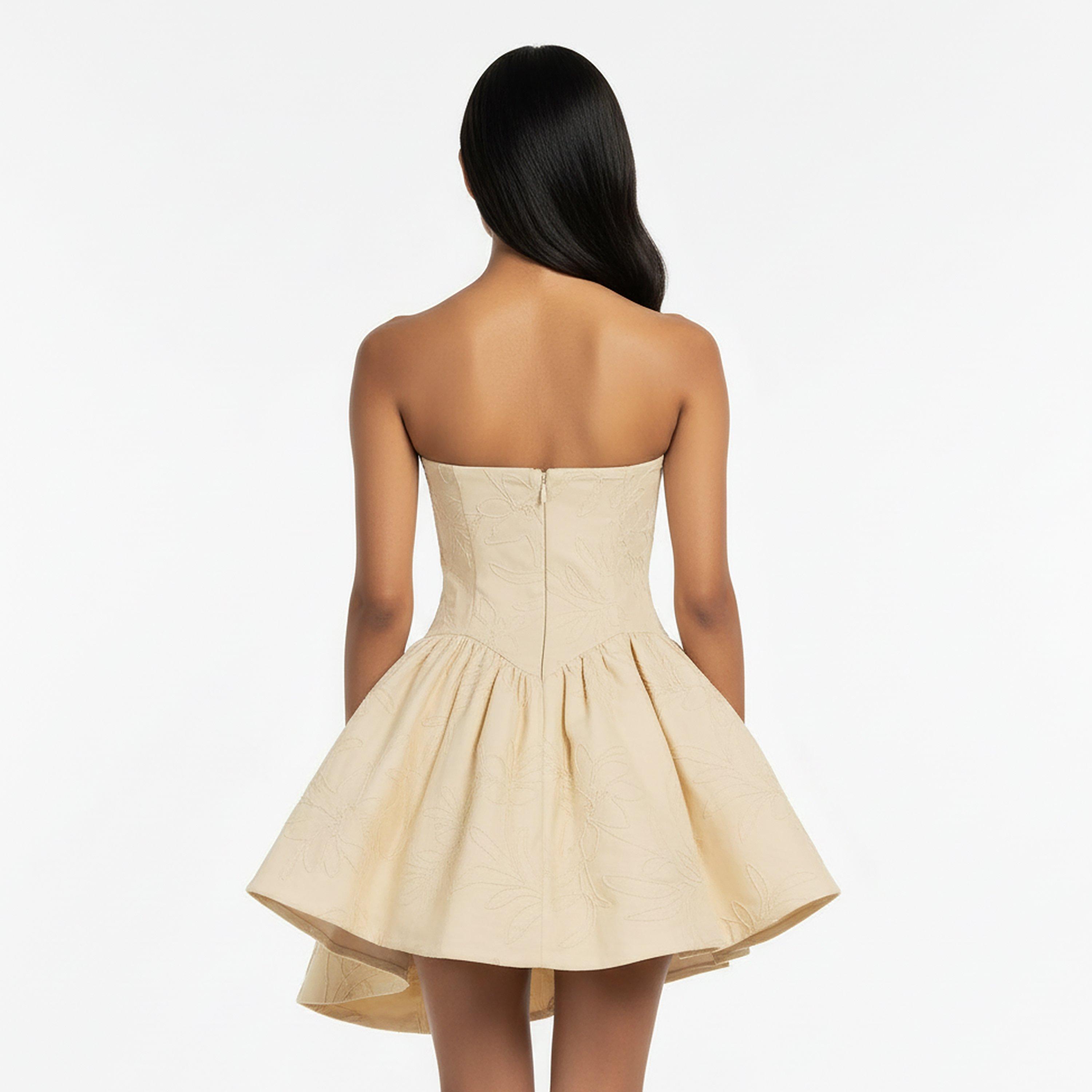 Apricot - Jarlo - Women's Mini Dress - 4