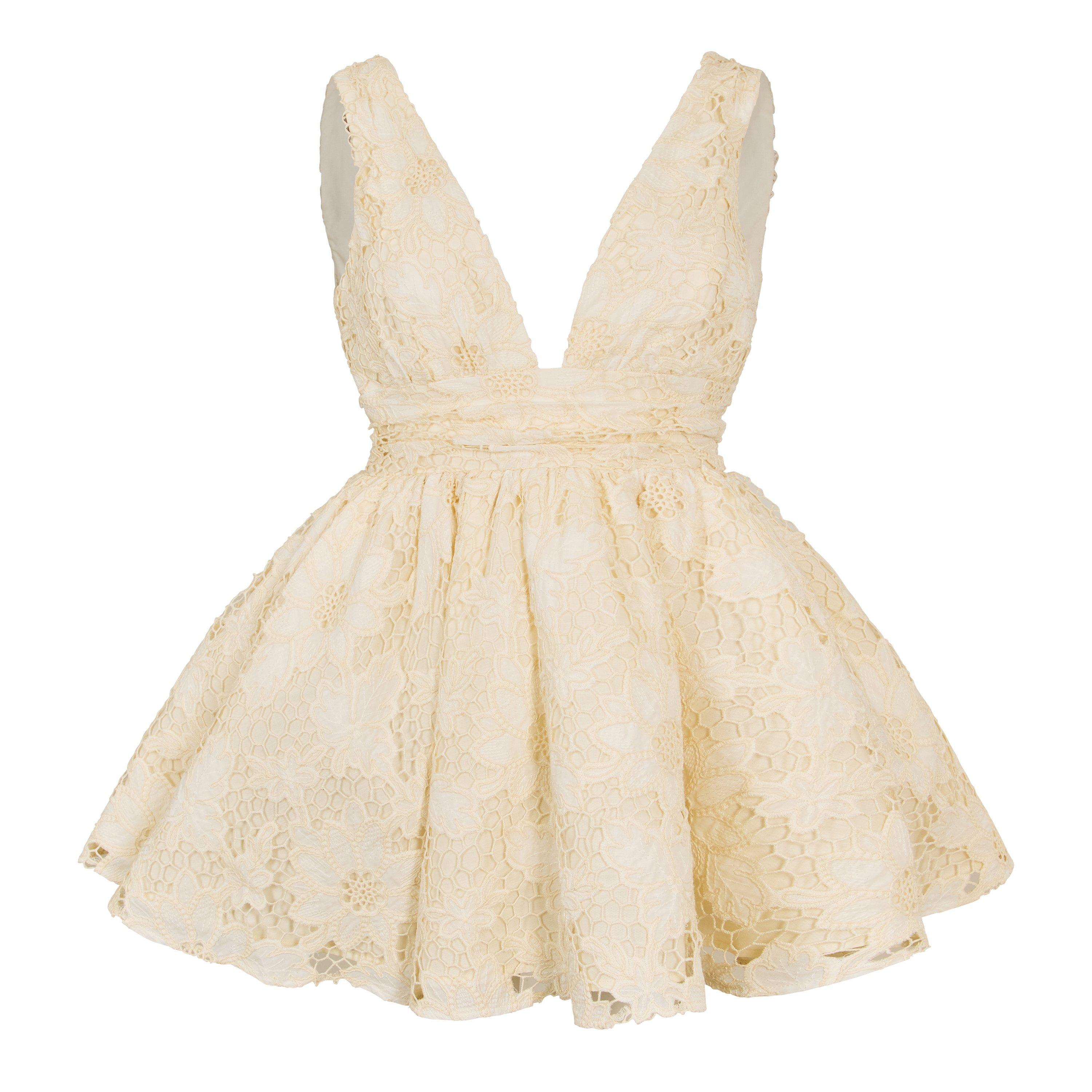Jarlo Women's Mini Dress - Apricot - 14 (L)