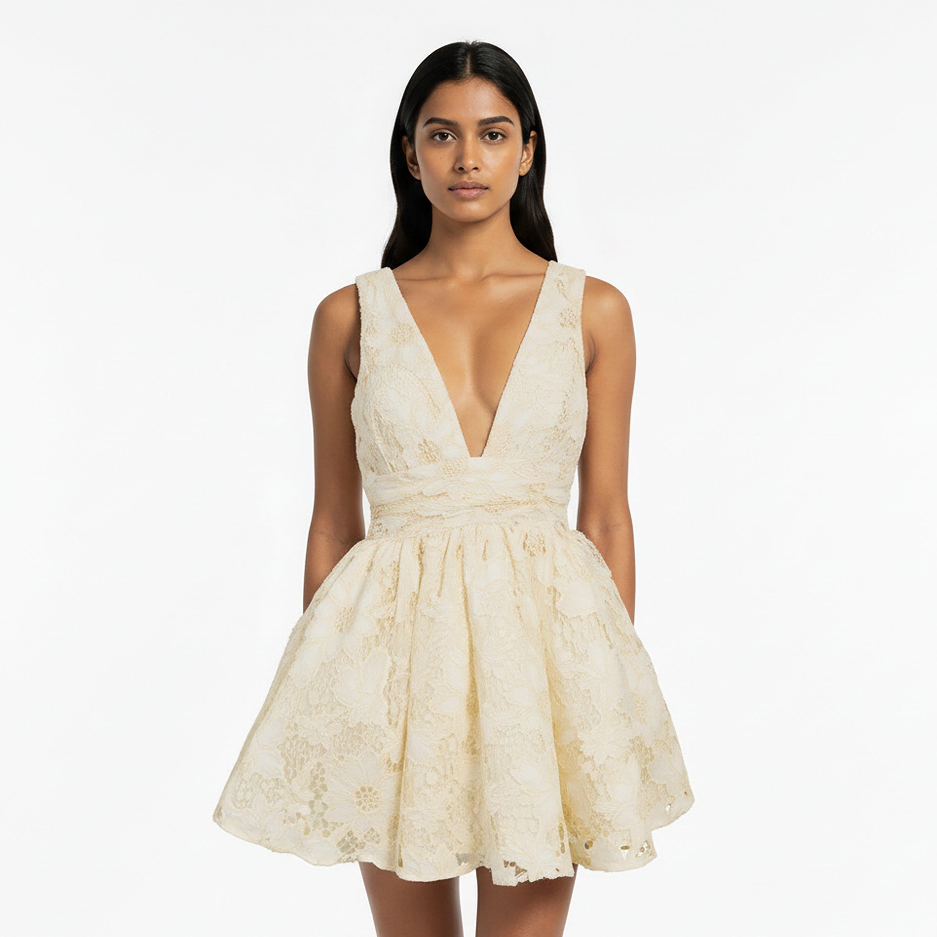 Apricot - Jarlo - Women's Mini Dress - 3