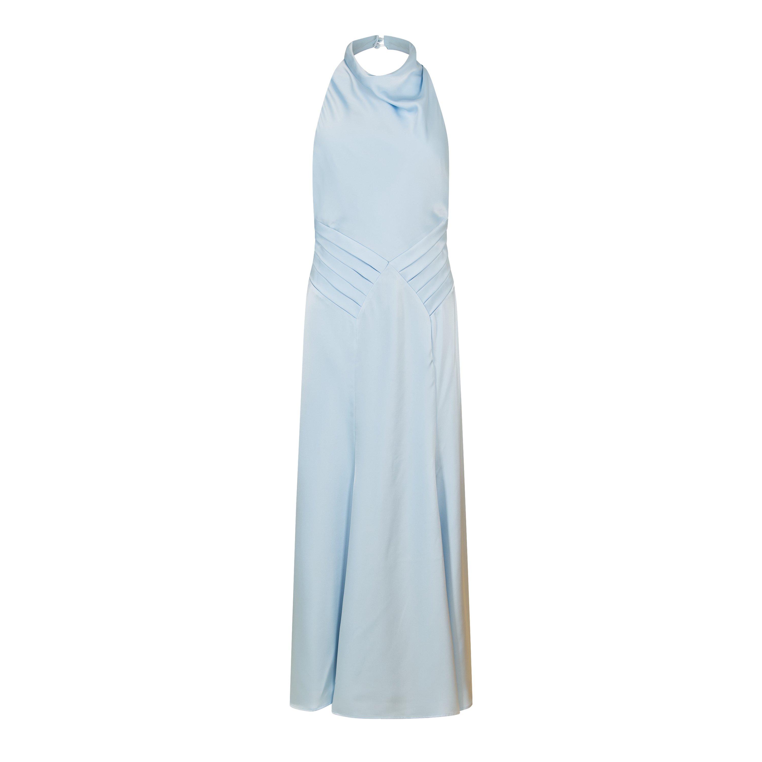 Jarlo Women's Long Maxi Dress - Blue - 8 (XS)
