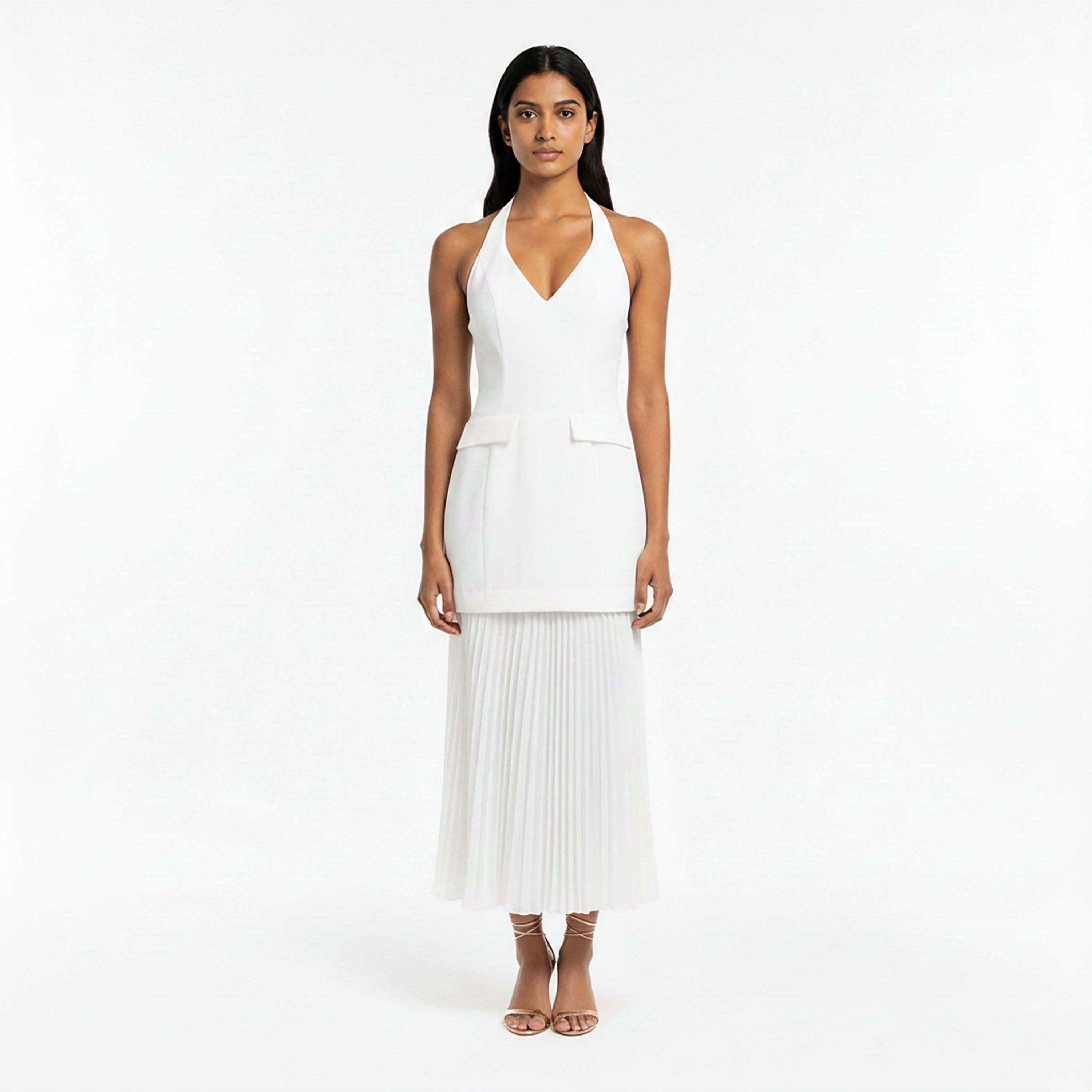 Cream - Jarlo - Women's Long Maxi Dress - 6