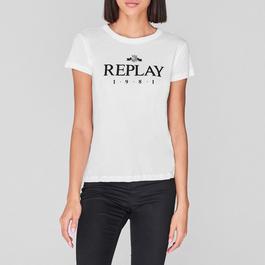 Replay Replay 1981 Logo T Shirt