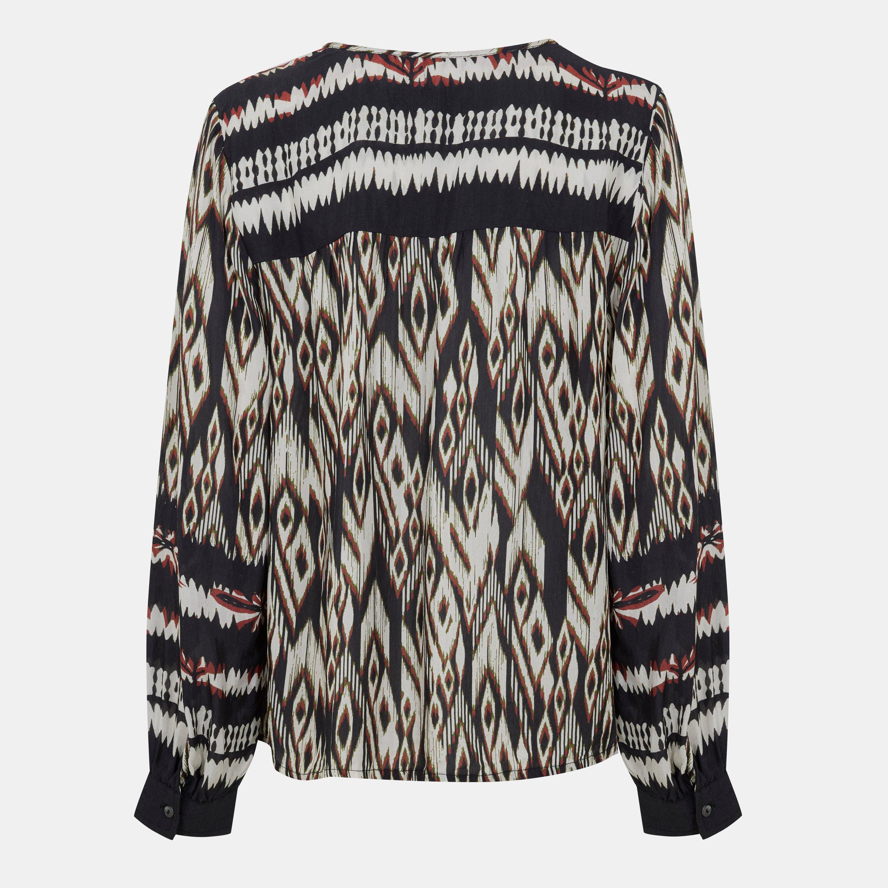 Black/Ecru - Velvet by Graham and Spencer - Women's Regular Fit T-Shirt - 2