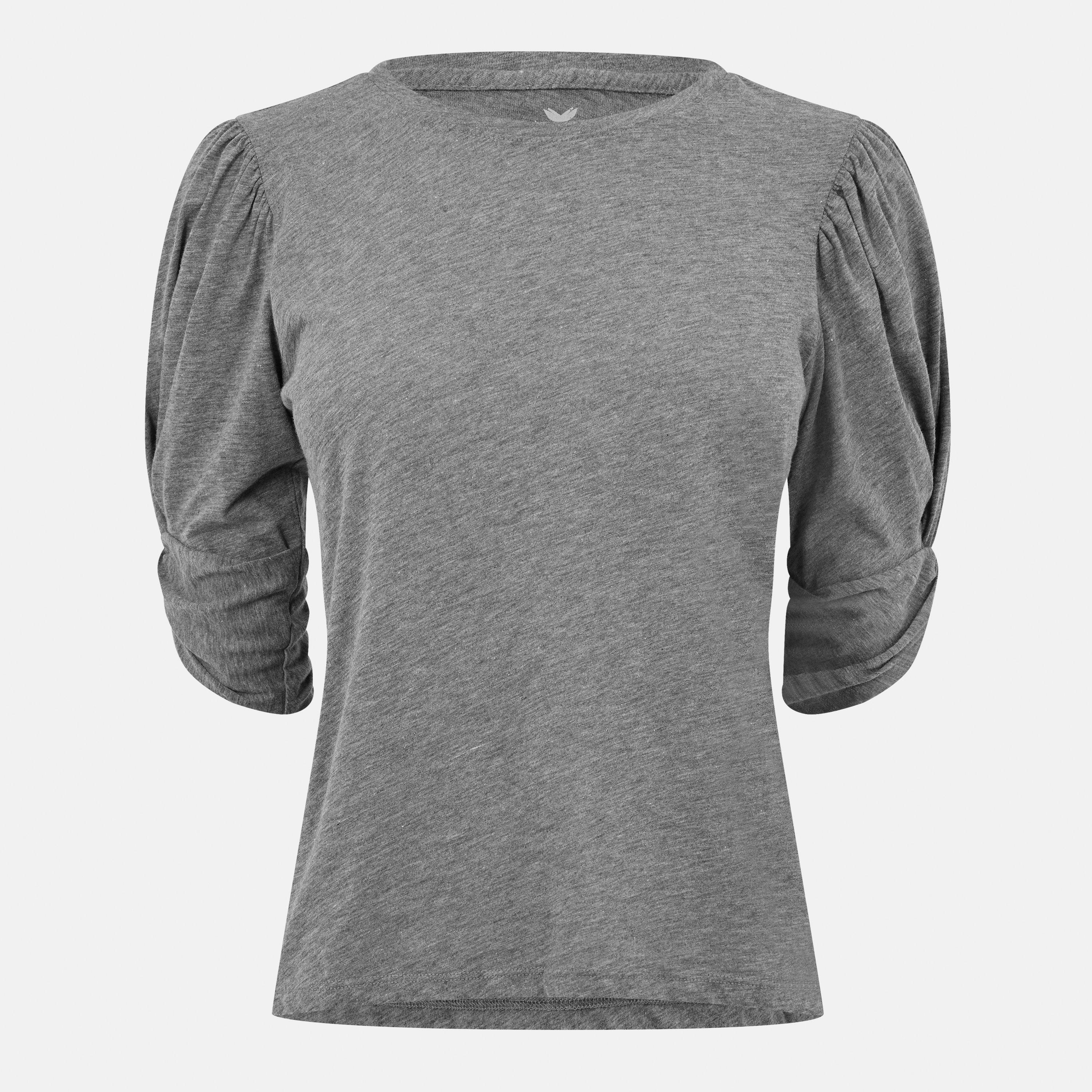 Velvet By Graham And Spencer Women's Regular Fit T-Shirts - Heather - 8 (XS)