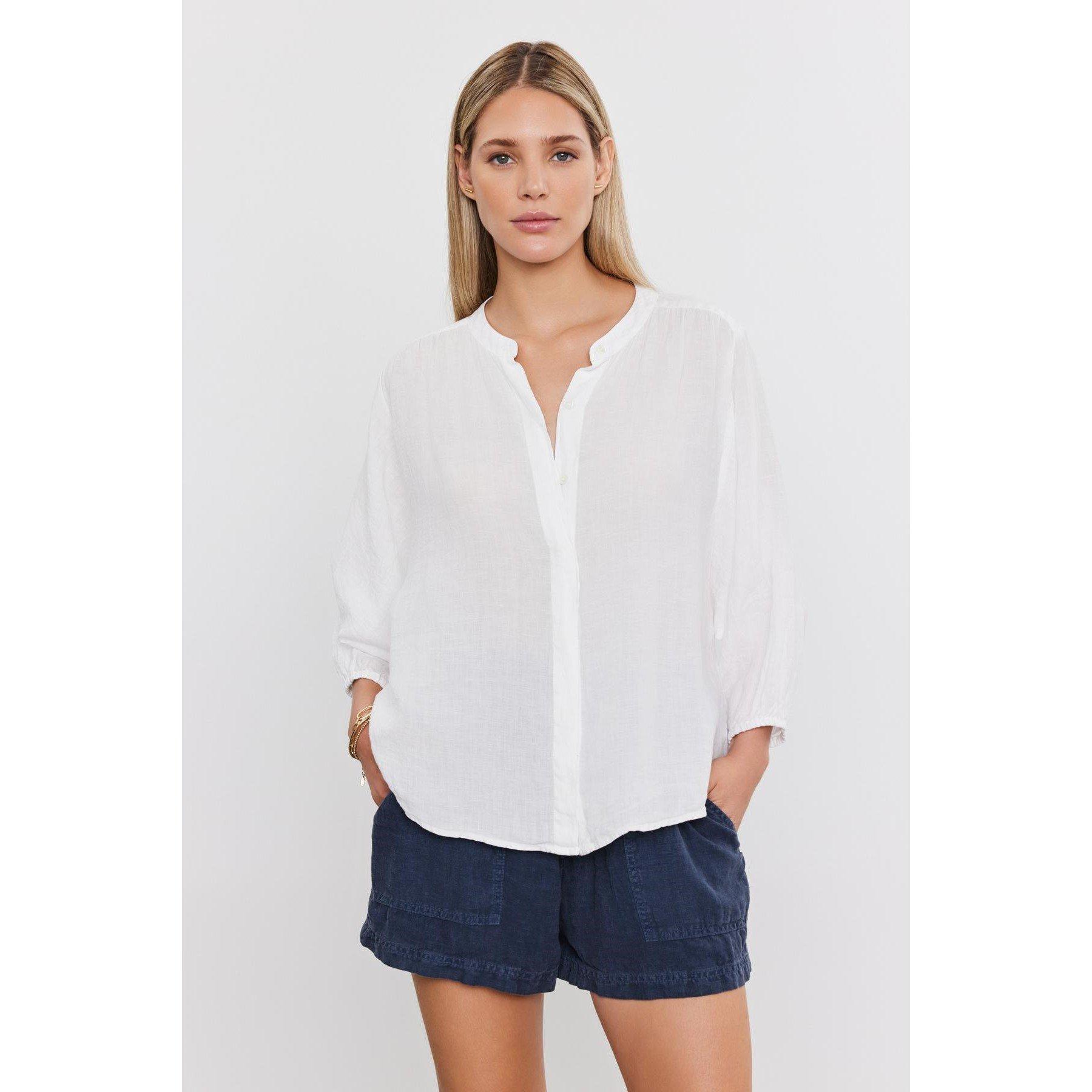 White - Velvet by Graham and Spencer - Women's Regular Fit T-Shirt - 3