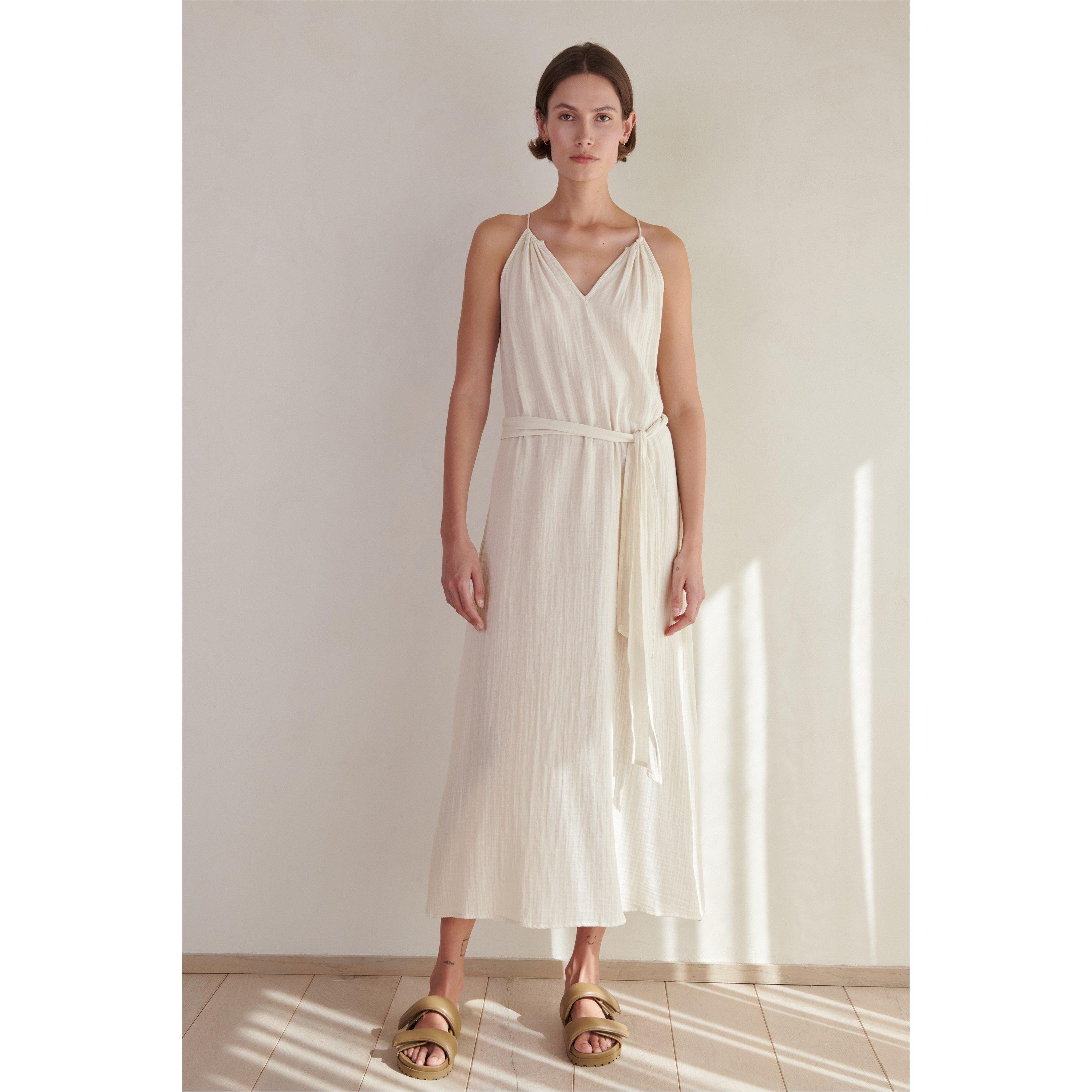 Black/Charc - Velvet by Graham and Spencer - Women's Gauze Shift Dress - 2