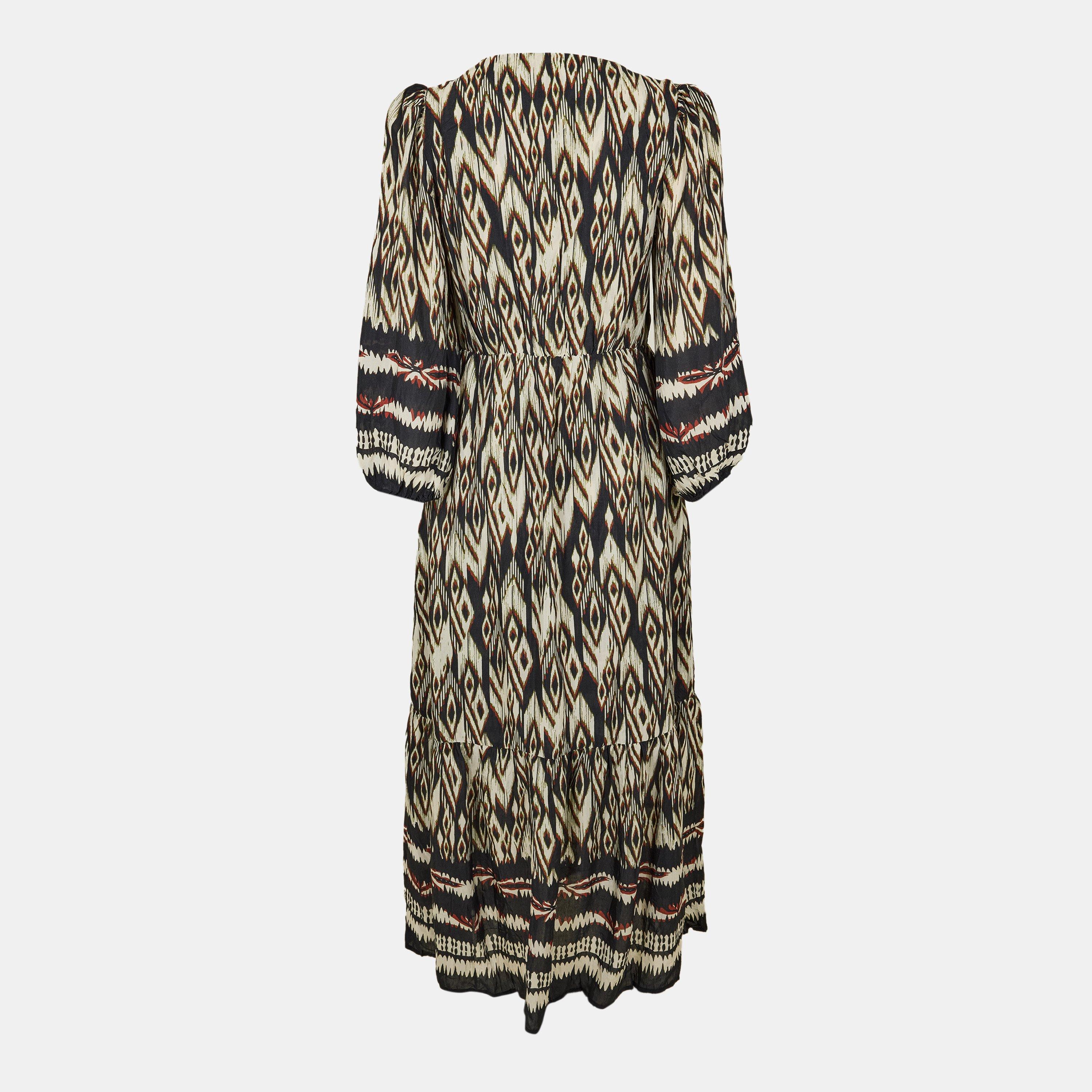 Black/Ecru - Velvet by Graham and Spencer - Women's Shift Dress - 2