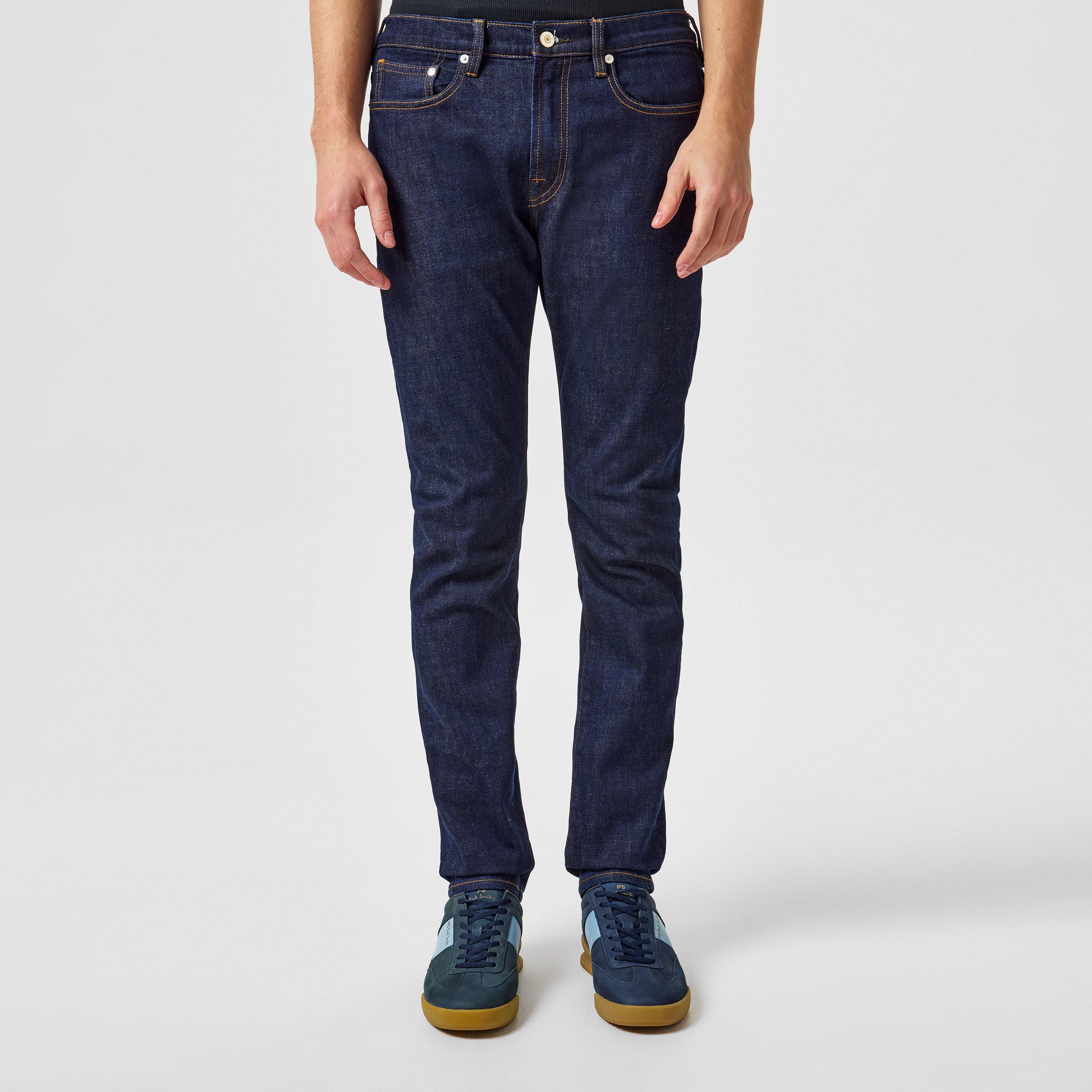 Blue R - PS Paul Smith - X Hatch Stretch Jeans - 3