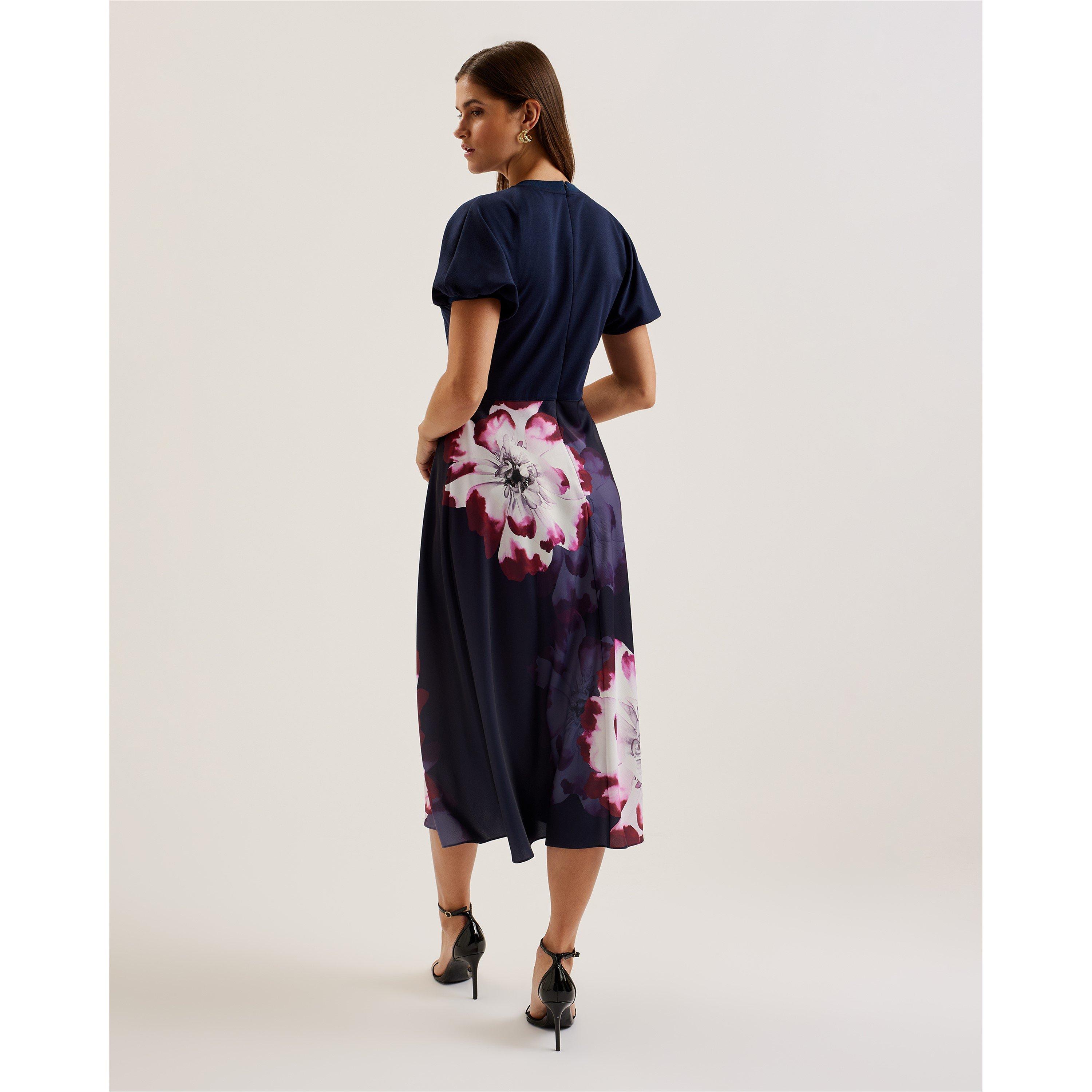 marineblauw - Ted Baker - Women's Mitzic Printed Tea Dress - 2
