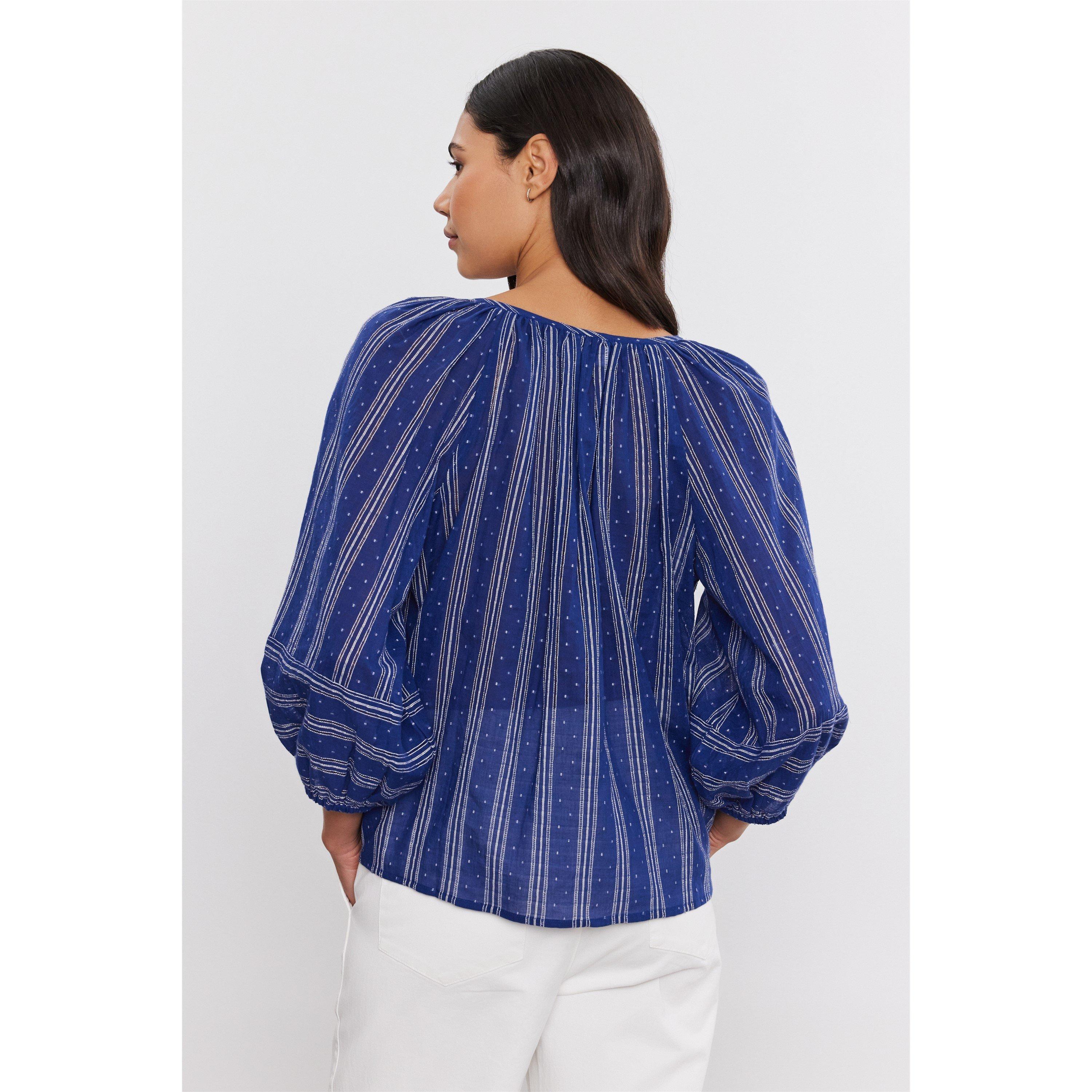 Navy - Velvet by Graham and Spencer - Women's Regular Fit T-Shirt - 2