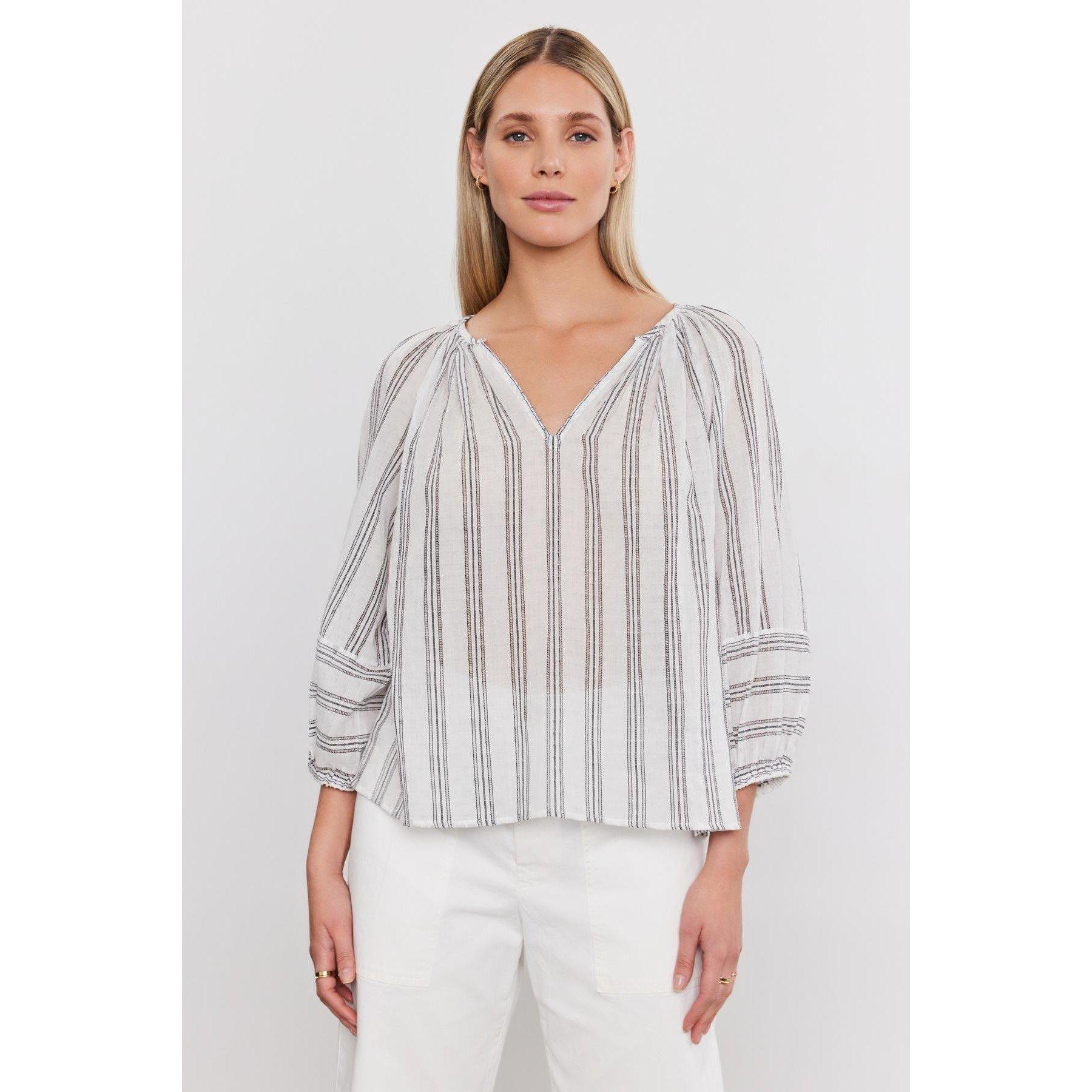 Cream - Velvet by Graham and Spencer - Women's Regular Fit T-Shirt - 3