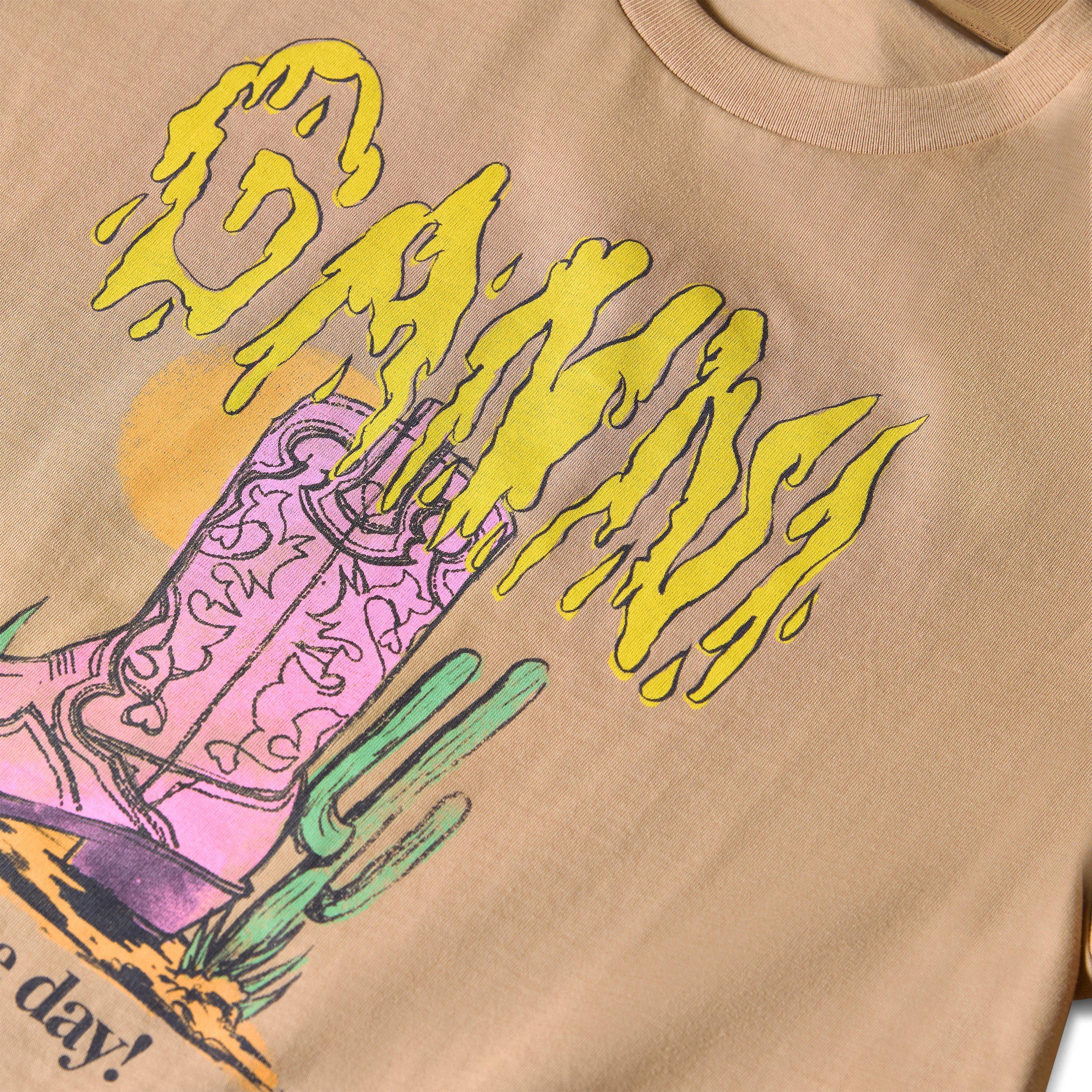 Sand - Ganni - Women's T-Shirt - 3