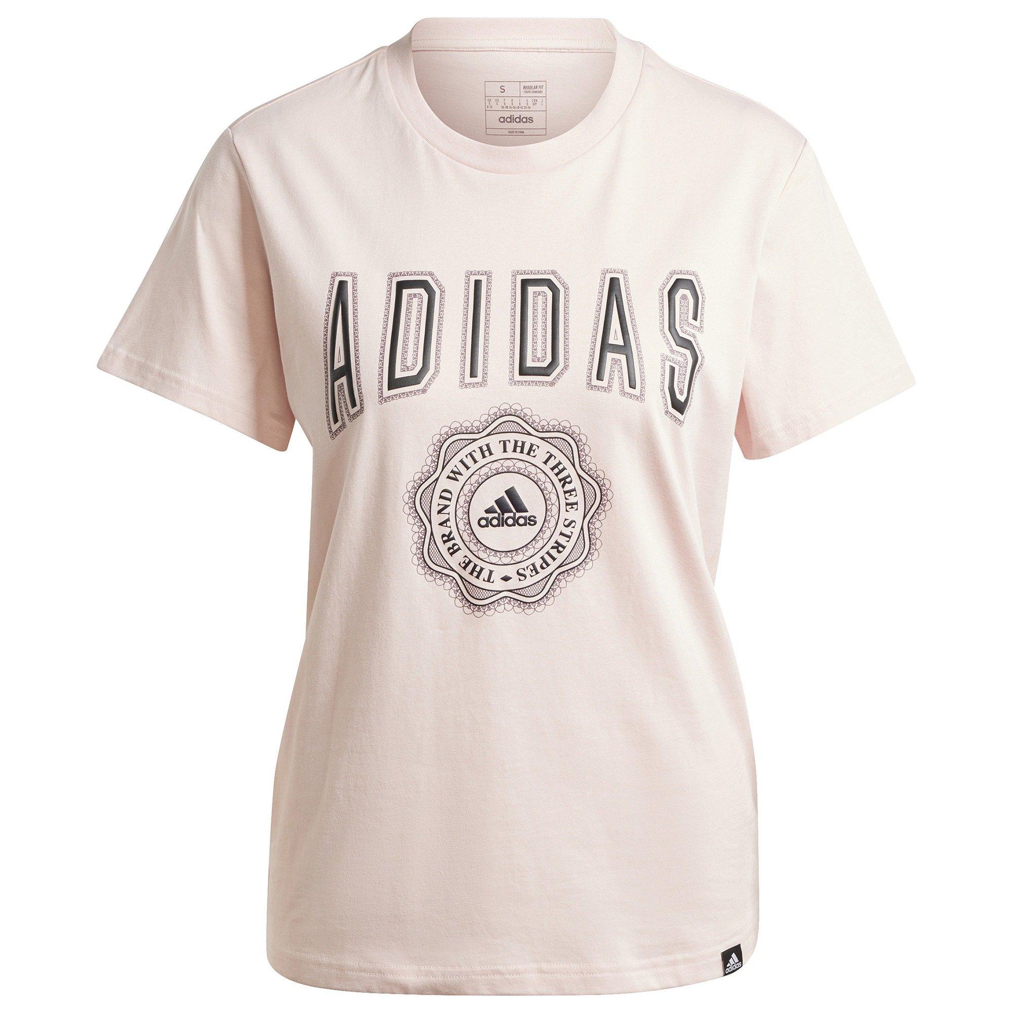 アディダス Adidas 【 Collegiate Graphic T-Shirt Womens Women 】 レディース adidas | Collegiate Graphic Womens T Shirt | Regular Fit T