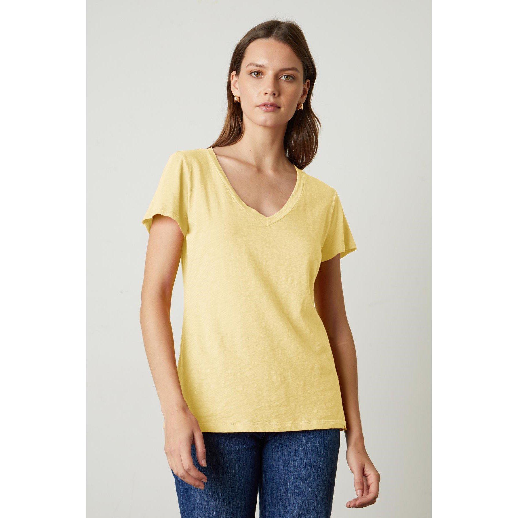 Daisy - Velvet by Graham and Spencer - Women's Regular Fit Slub T-Shirt - 3