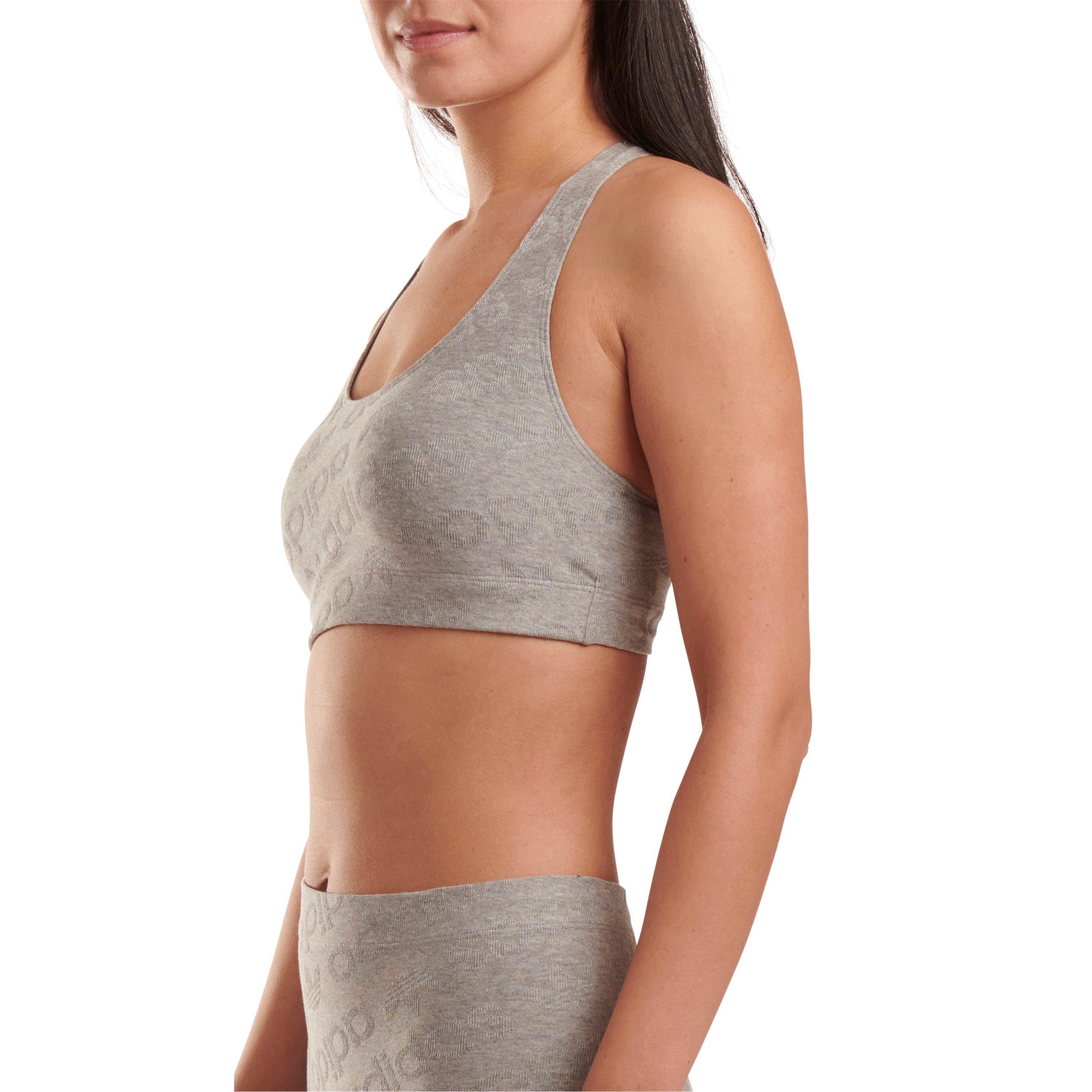 Med Hthr Grey - adidas Originals - Adidas Originals Racer Back Crop Top - 4