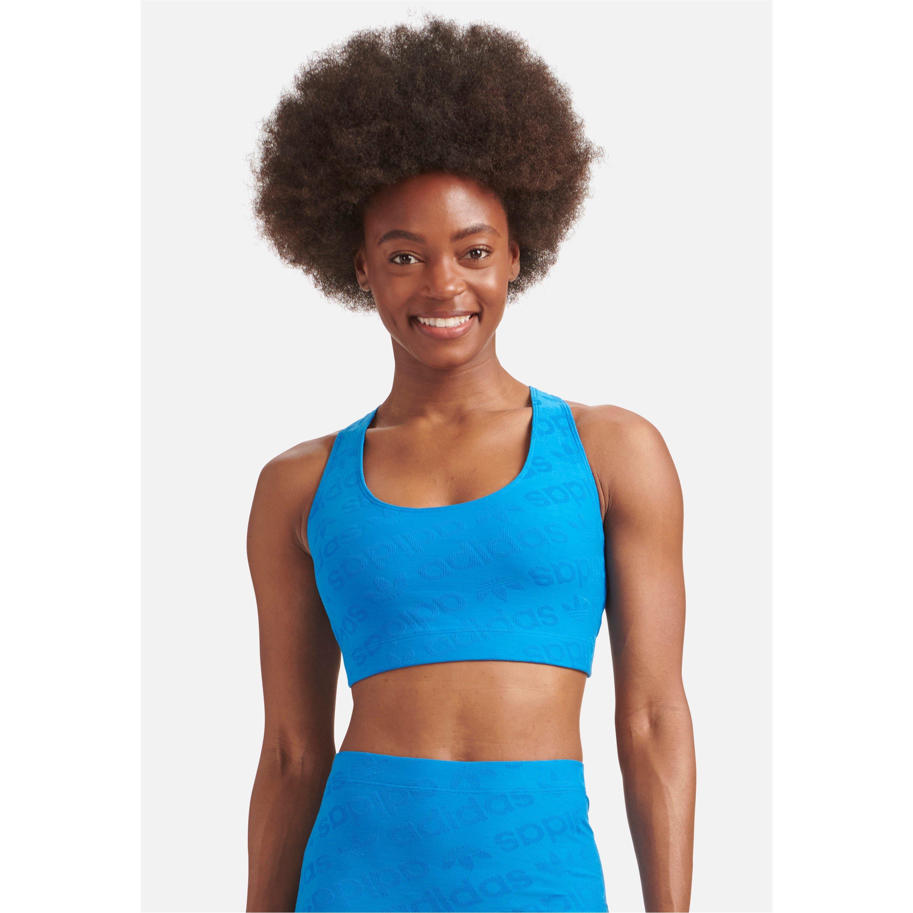 Blue - adidas Originals - Originals Racer Back Crop Top - 3