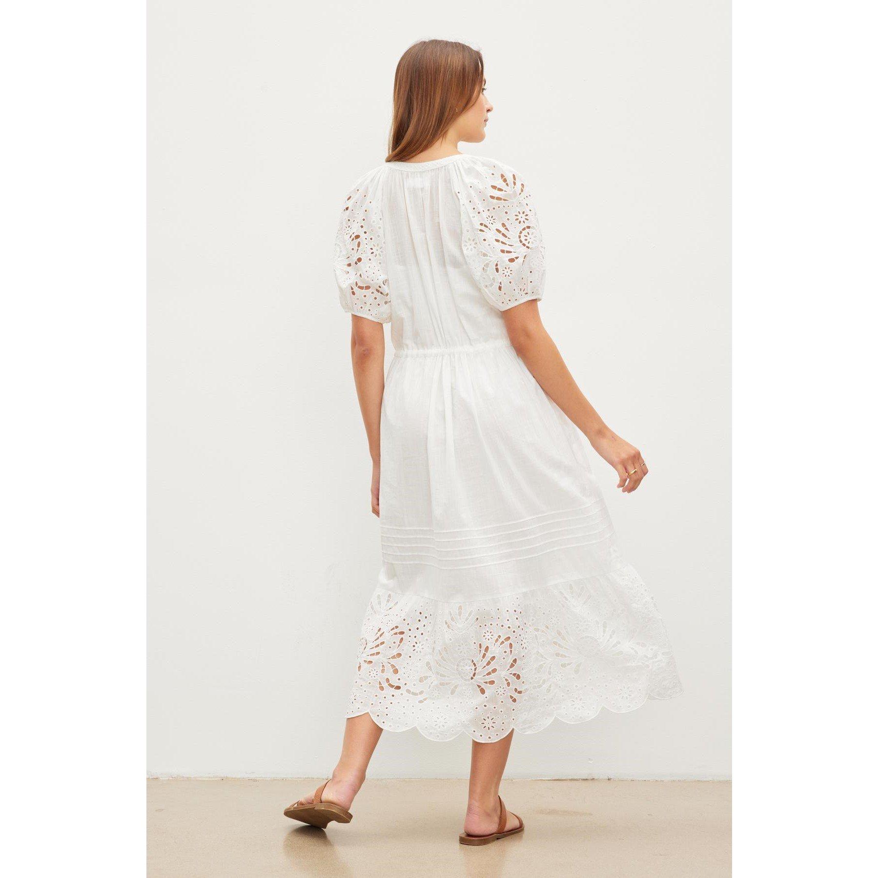 Ecru - Velvet by Graham and Spencer - Women's Shift Dress - 2