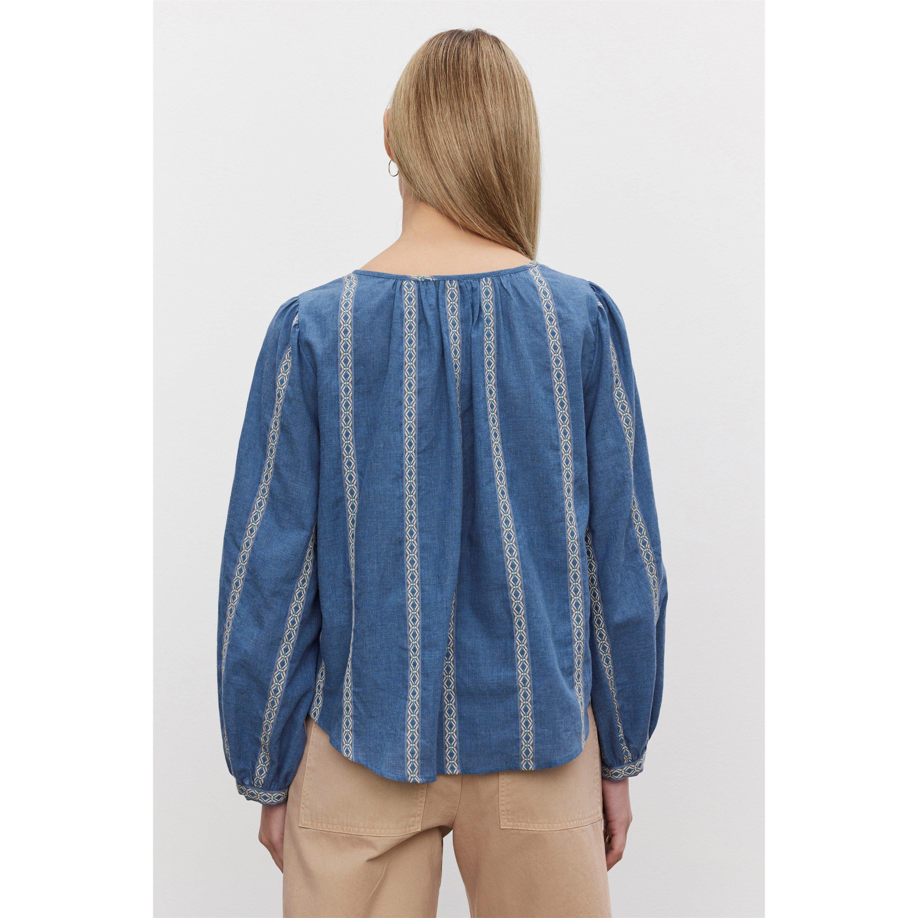 Blue - Velvet by Graham and Spencer - Women's Regular Fit T-Shirt - 2