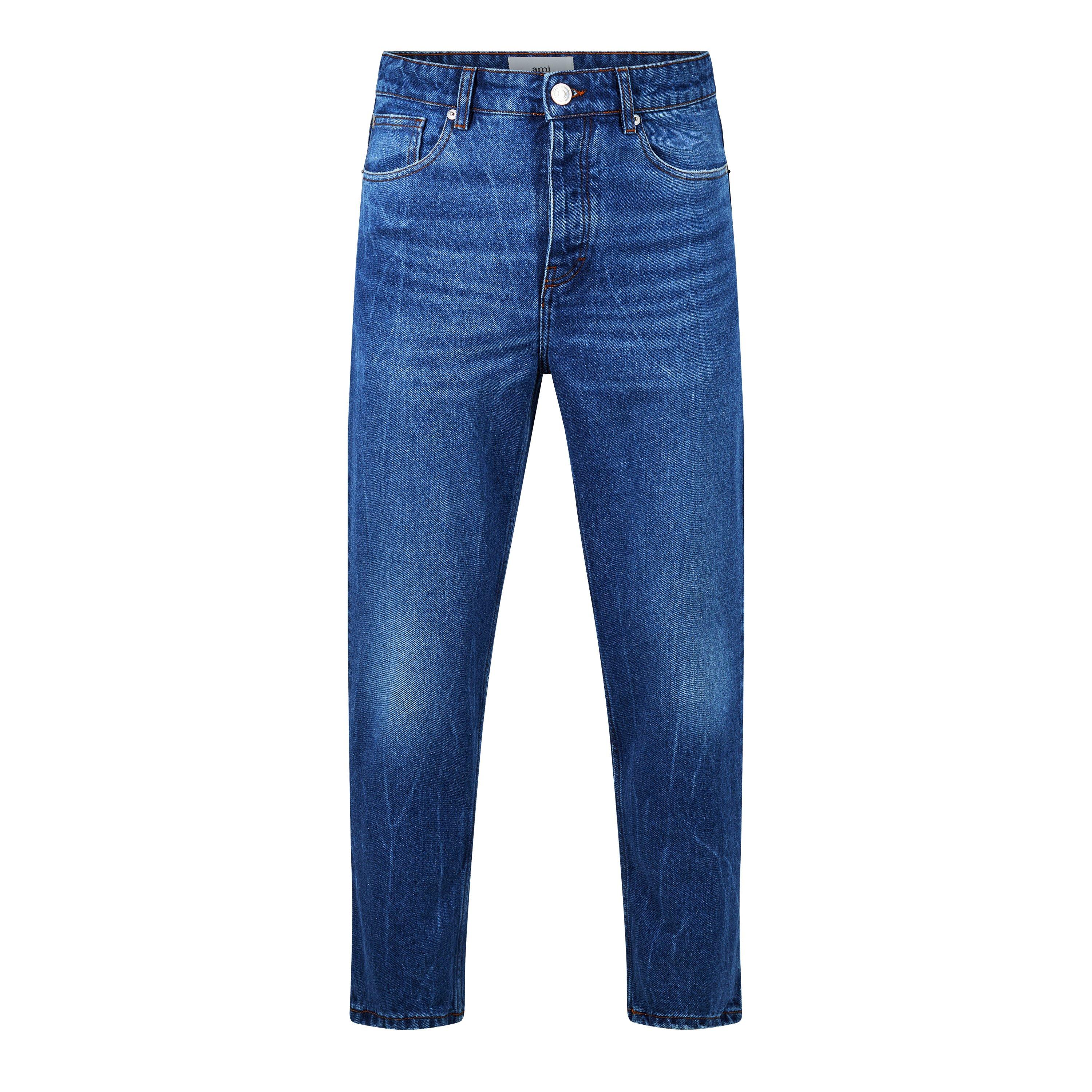 UsedBlue 480 - Ami Paris - Men's Taper Slim Fit Jeans - 6