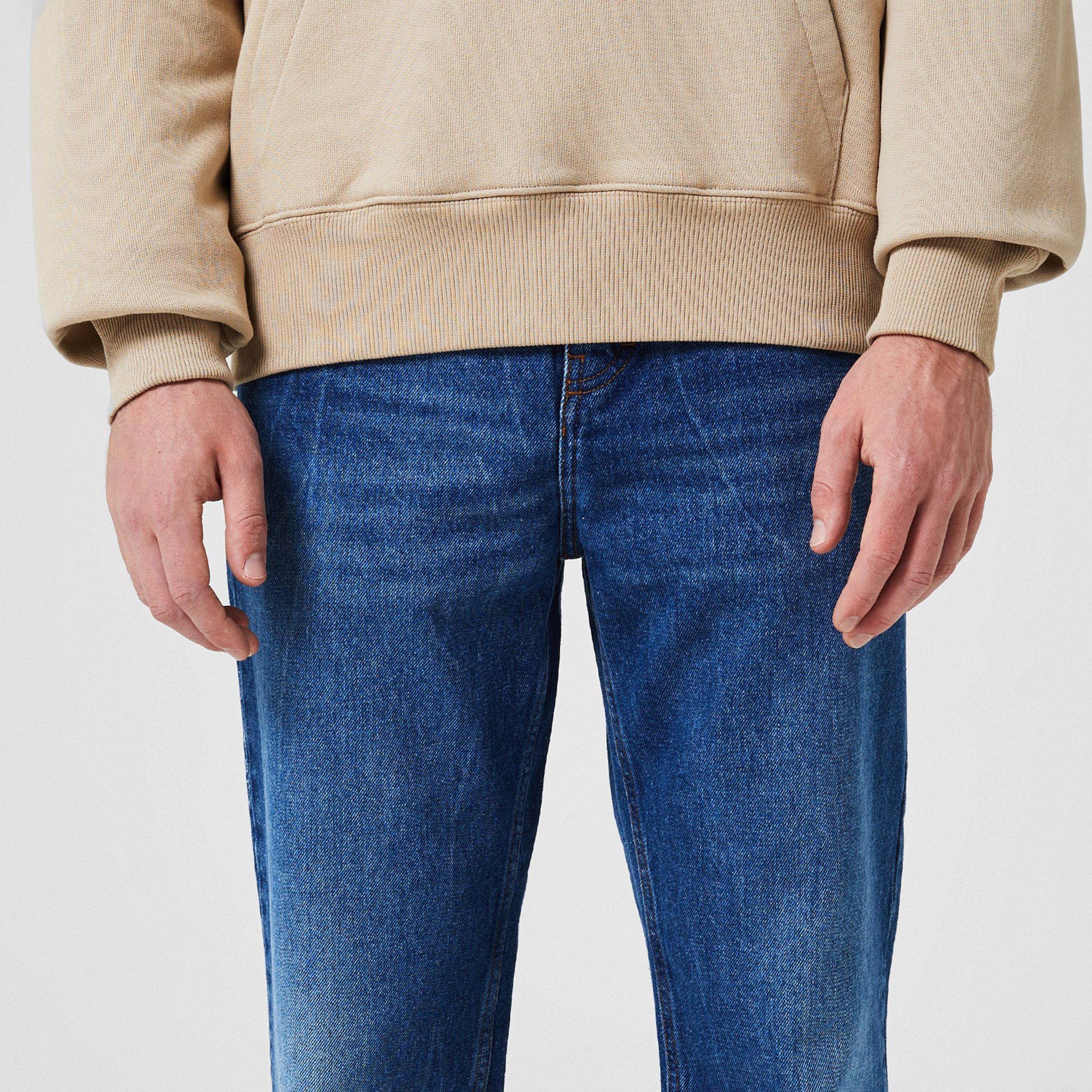 UsedBlue 480 - Ami Paris - Men's Taper Slim Fit Jeans - 3