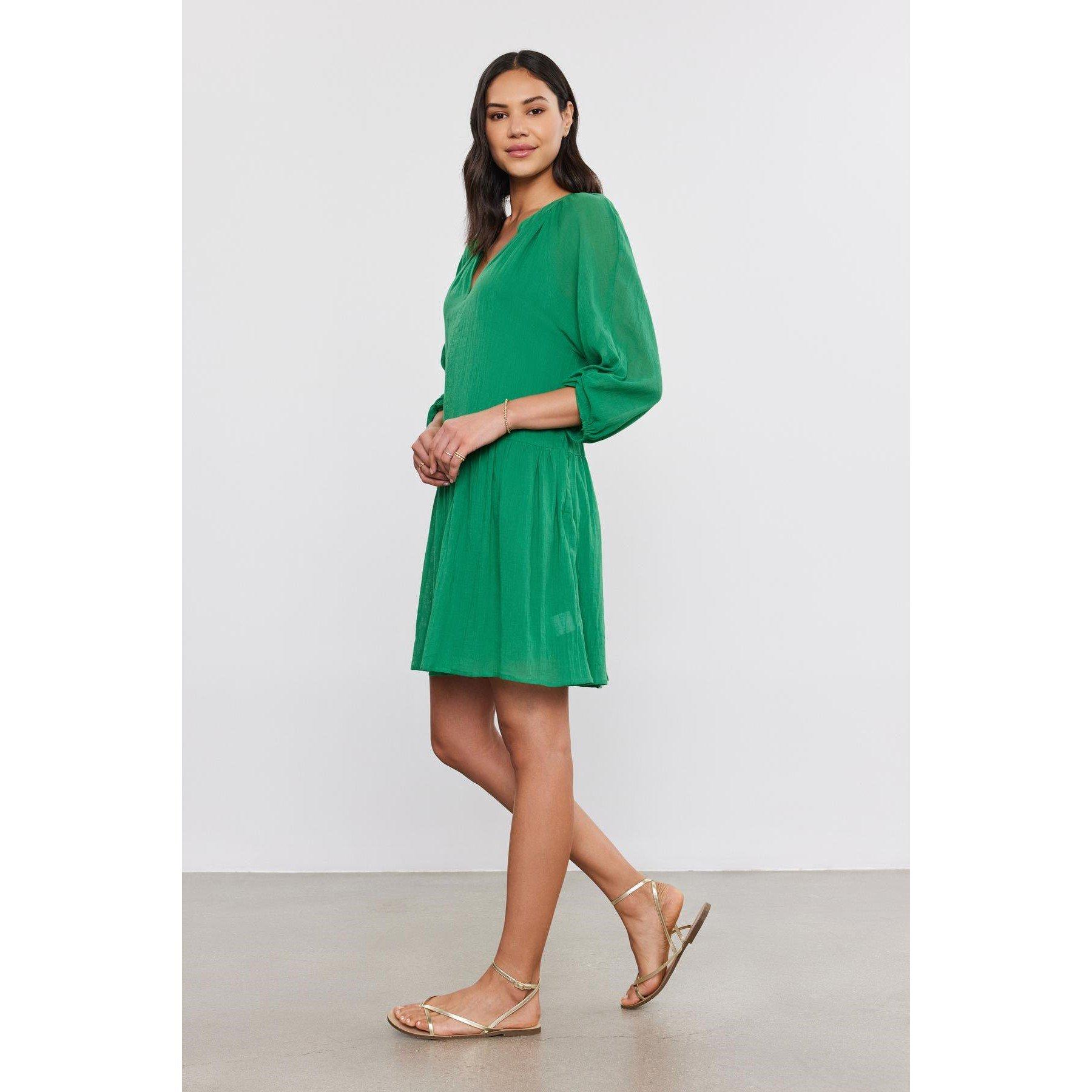 Velvet By Graham And Spencer Women's Shift Dress - Marsh - 8 (XS)