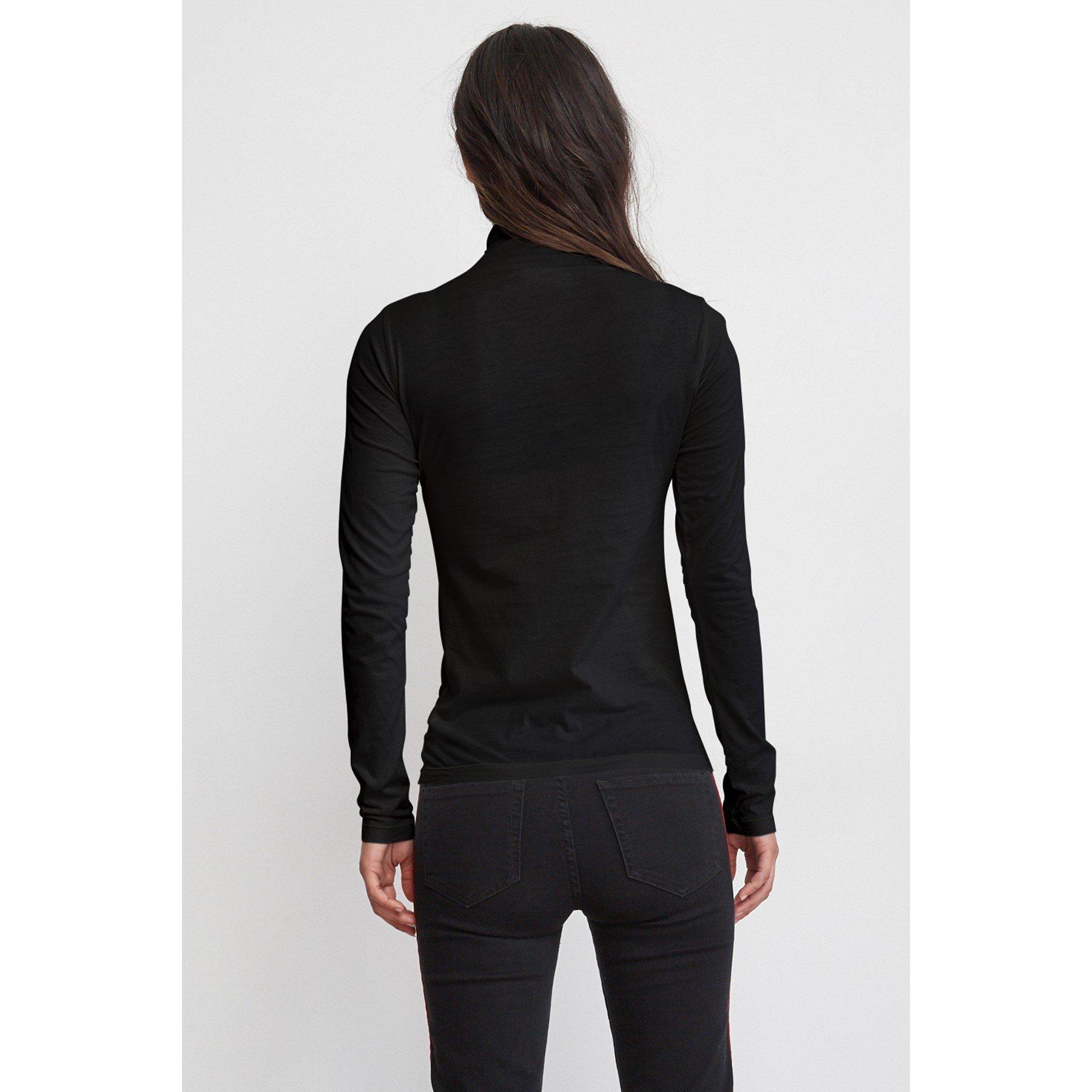 Black - Velvet by Graham and Spencer - Women's Gauze Regular Fit T-Shirt - 2