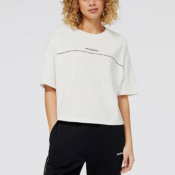 New Balance Essentials Winter Story Womens Cropped T Shirt